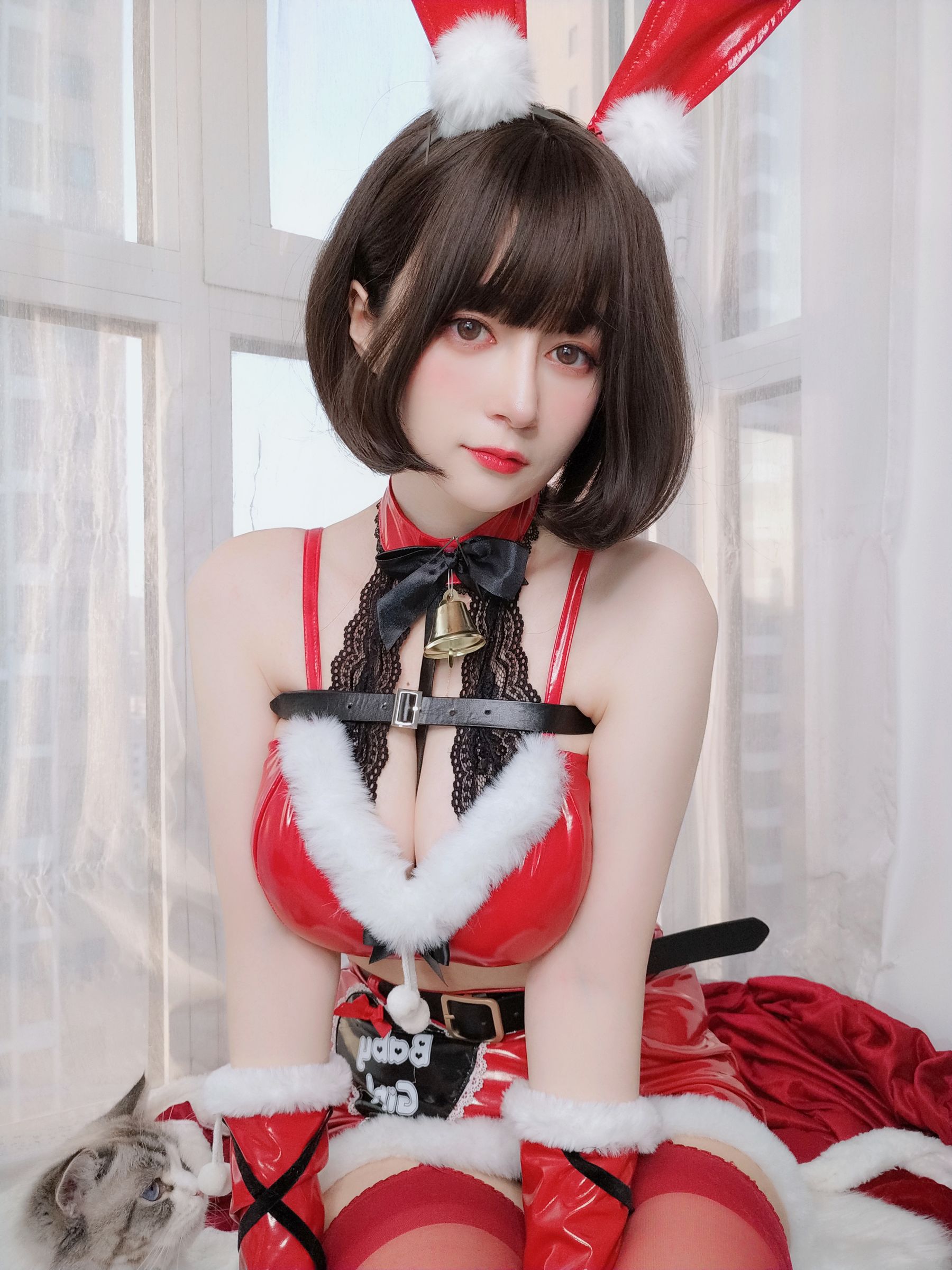 Coser小姐姐白银 - Christmas Bunny-图58