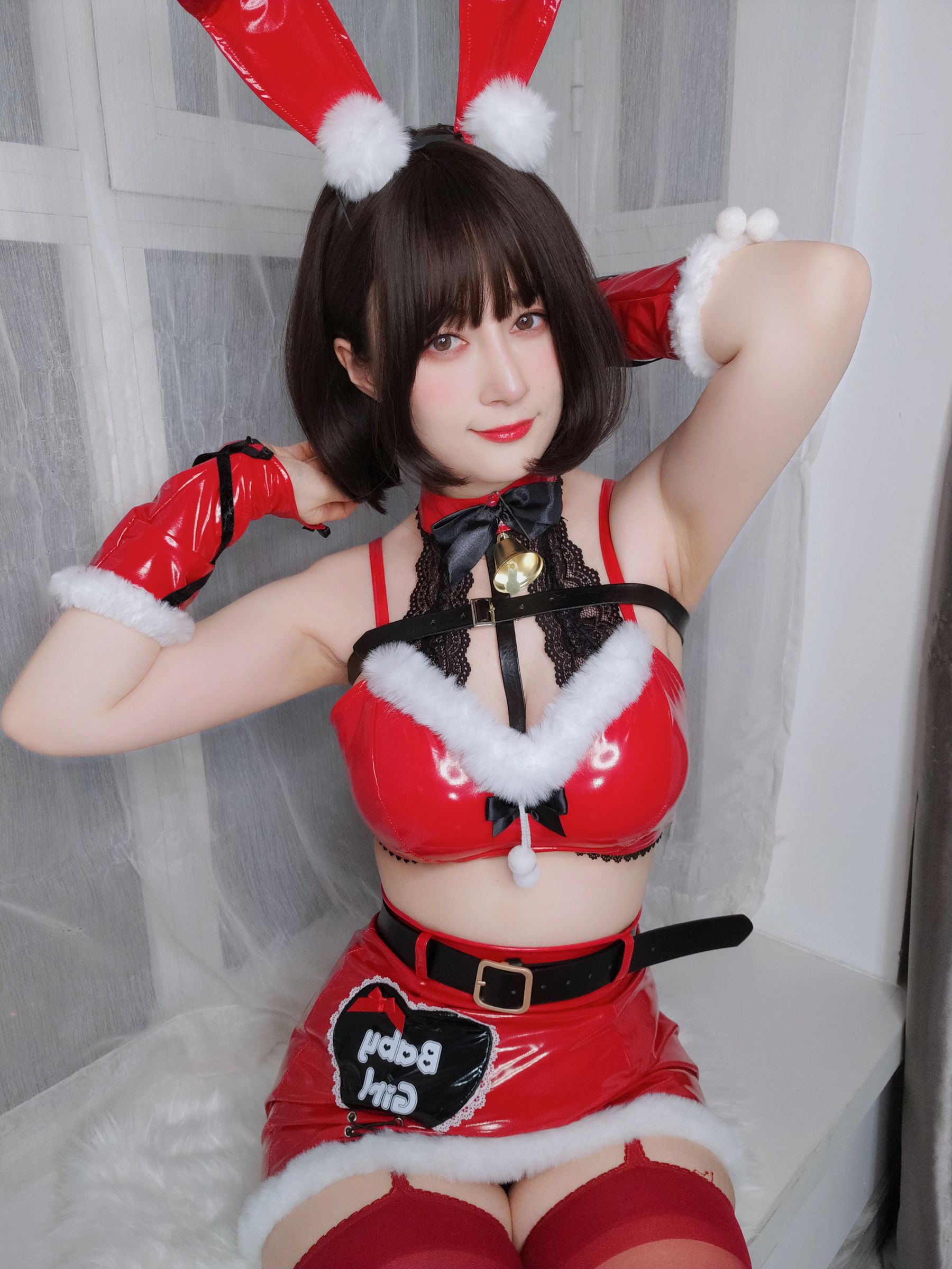 Coser小姐姐白银 - Christmas Bunny-图5