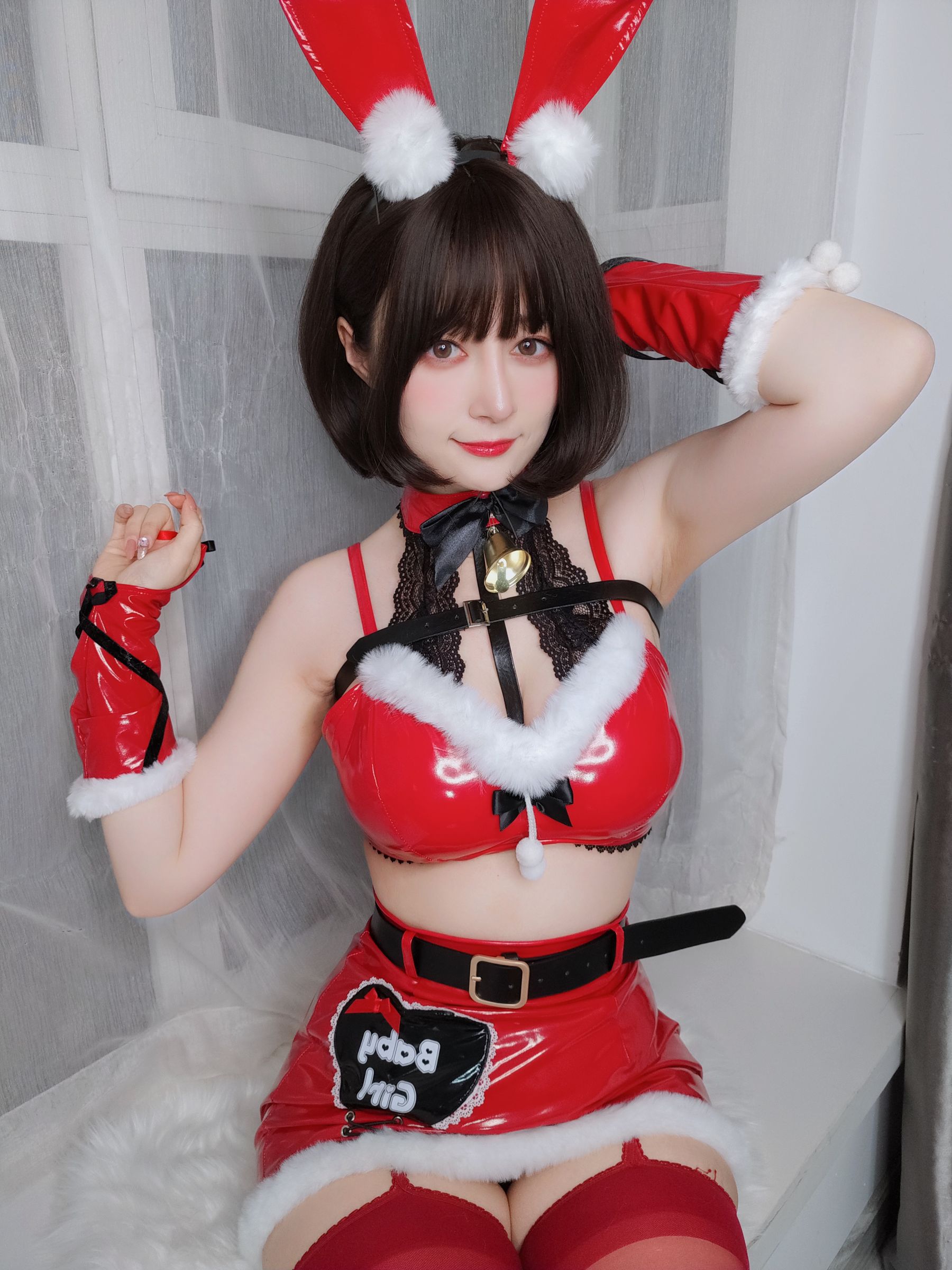 Coser小姐姐白银 - Christmas Bunny-图6