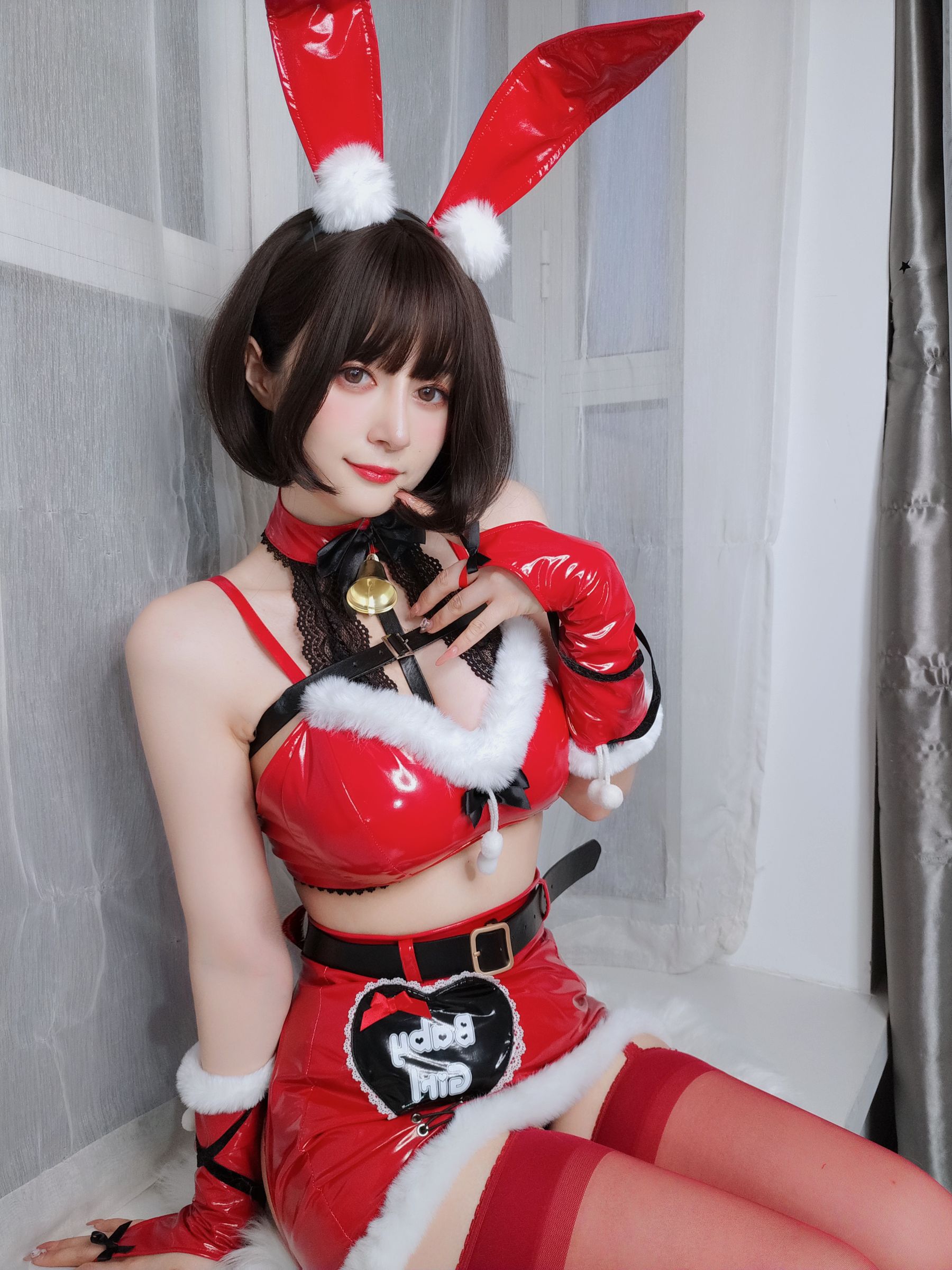Coser小姐姐白银 - Christmas Bunny-图7