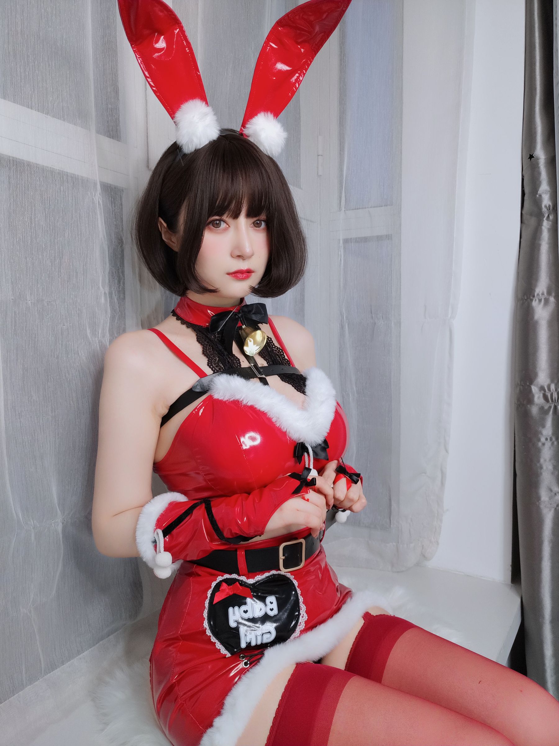 Coser小姐姐白银 - Christmas Bunny-图8