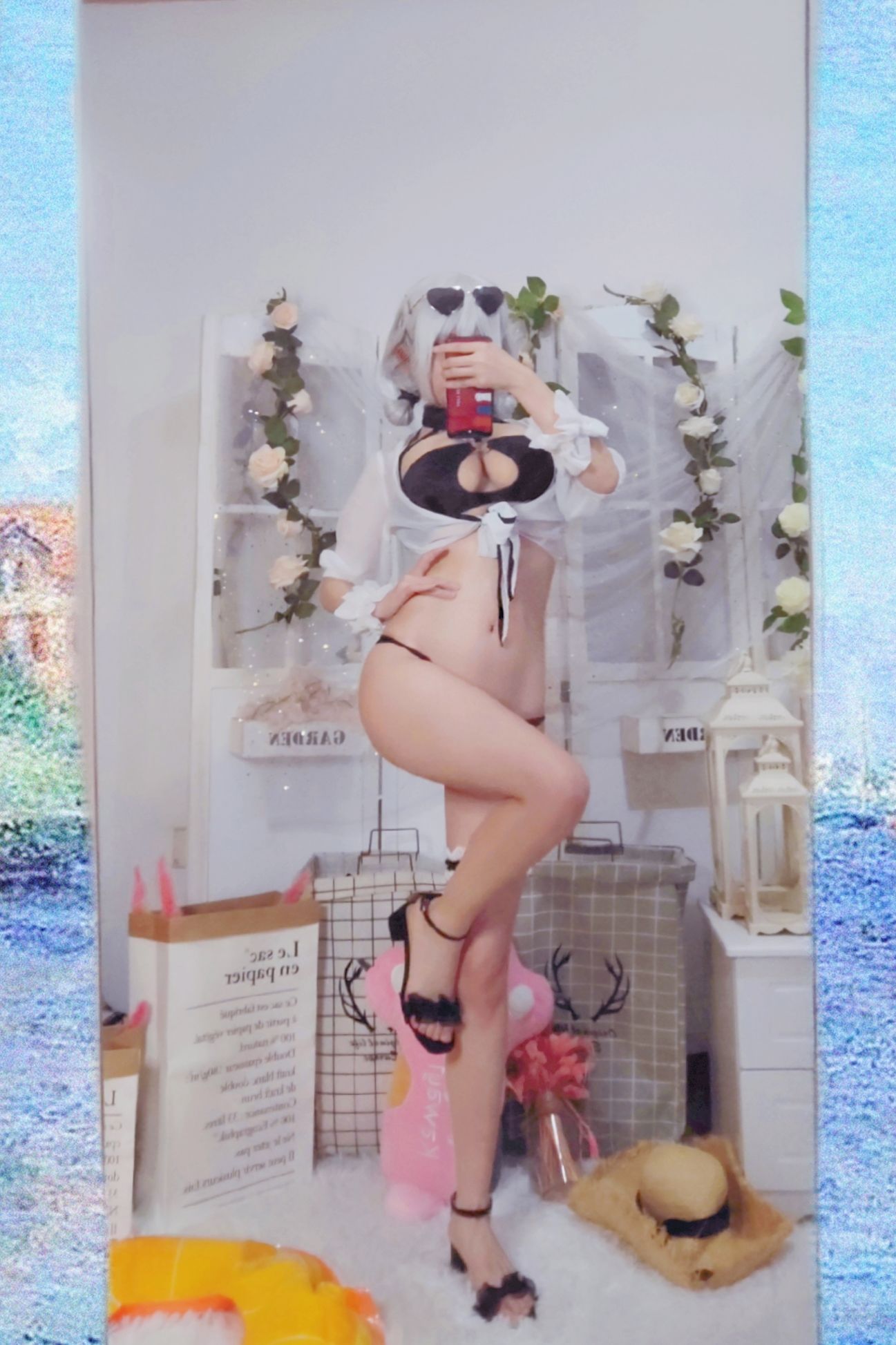 COS福利rioko凉凉子 - 天狼星泳装-图14