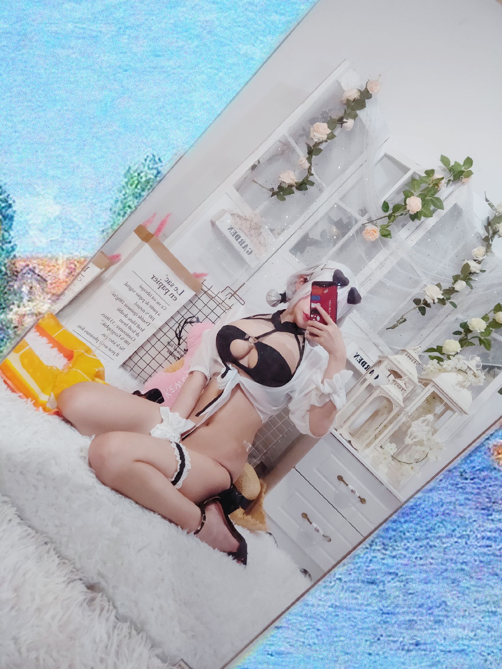 COS福利rioko凉凉子 - 天狼星泳装-图17