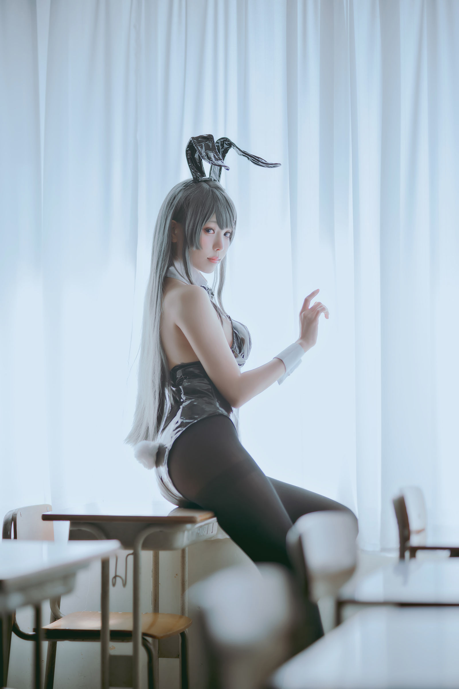 Ely_eee(ElyEE子) - 麻衣学姊-图19