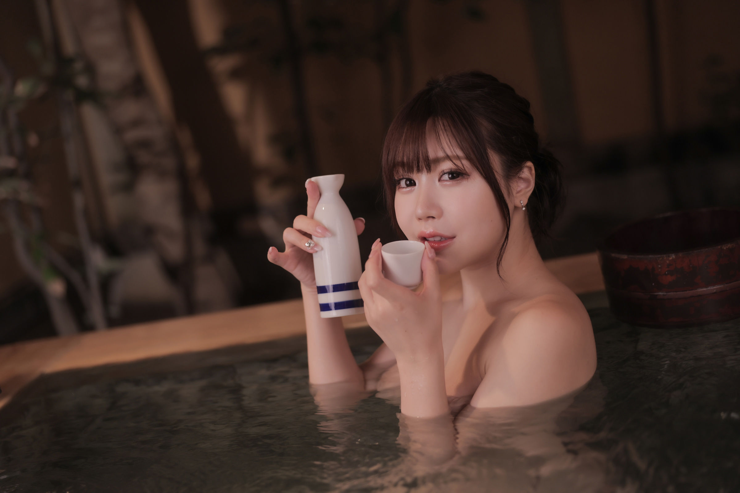 Mai Shirota 白田まい 白田まいと、貸切温泉と、濃厚接触-图47