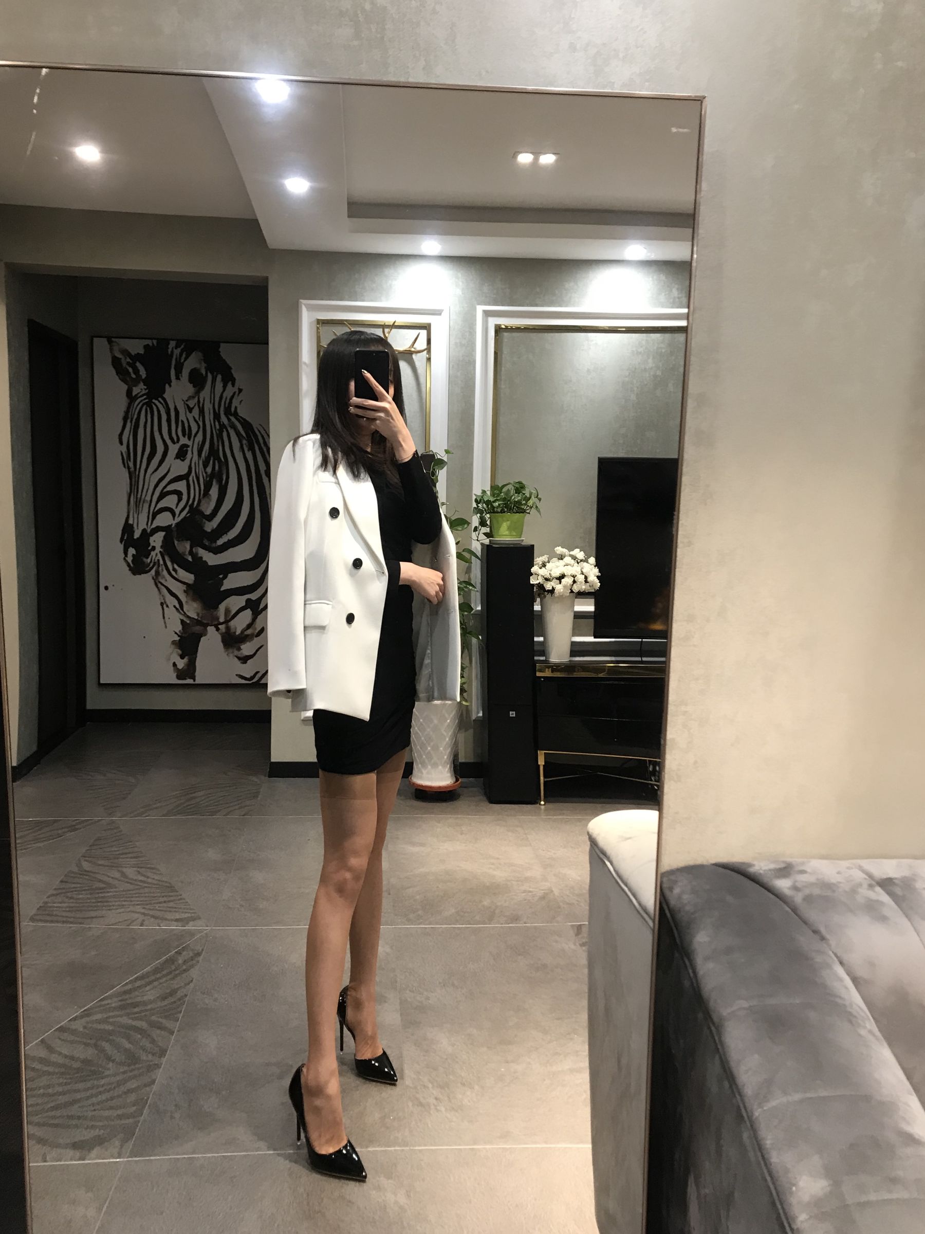 丝足博主麋鹿_Monroe 2020.04.09 桃肉吊袜-图0