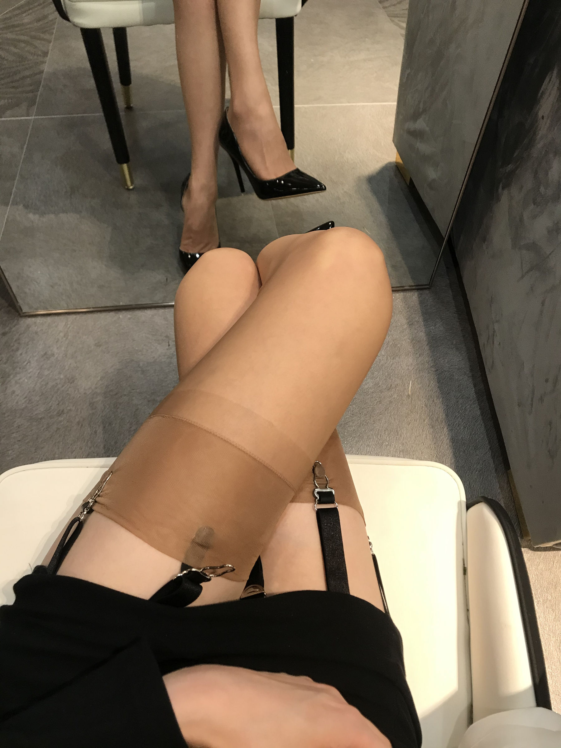 丝足博主麋鹿_Monroe 2020.04.09 桃肉吊袜-图24