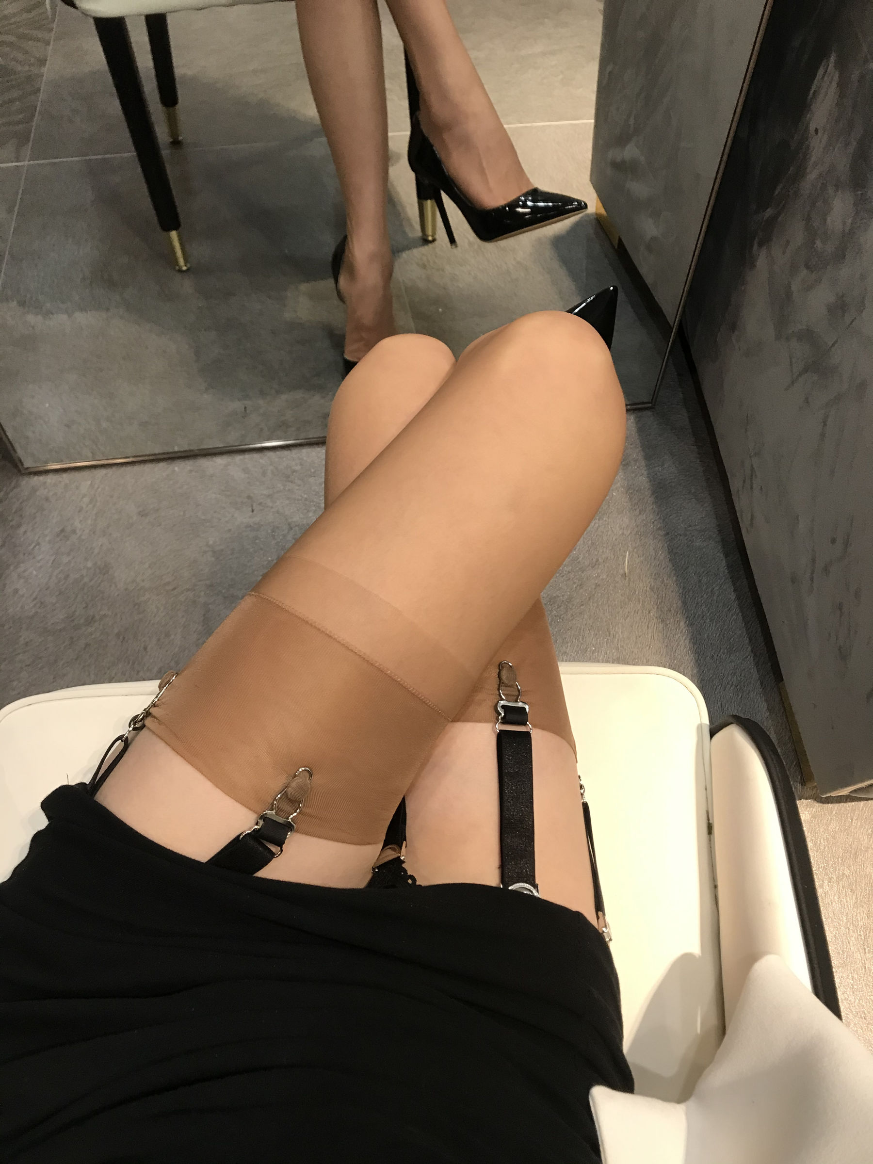 丝足博主麋鹿_Monroe 2020.04.09 桃肉吊袜-图25