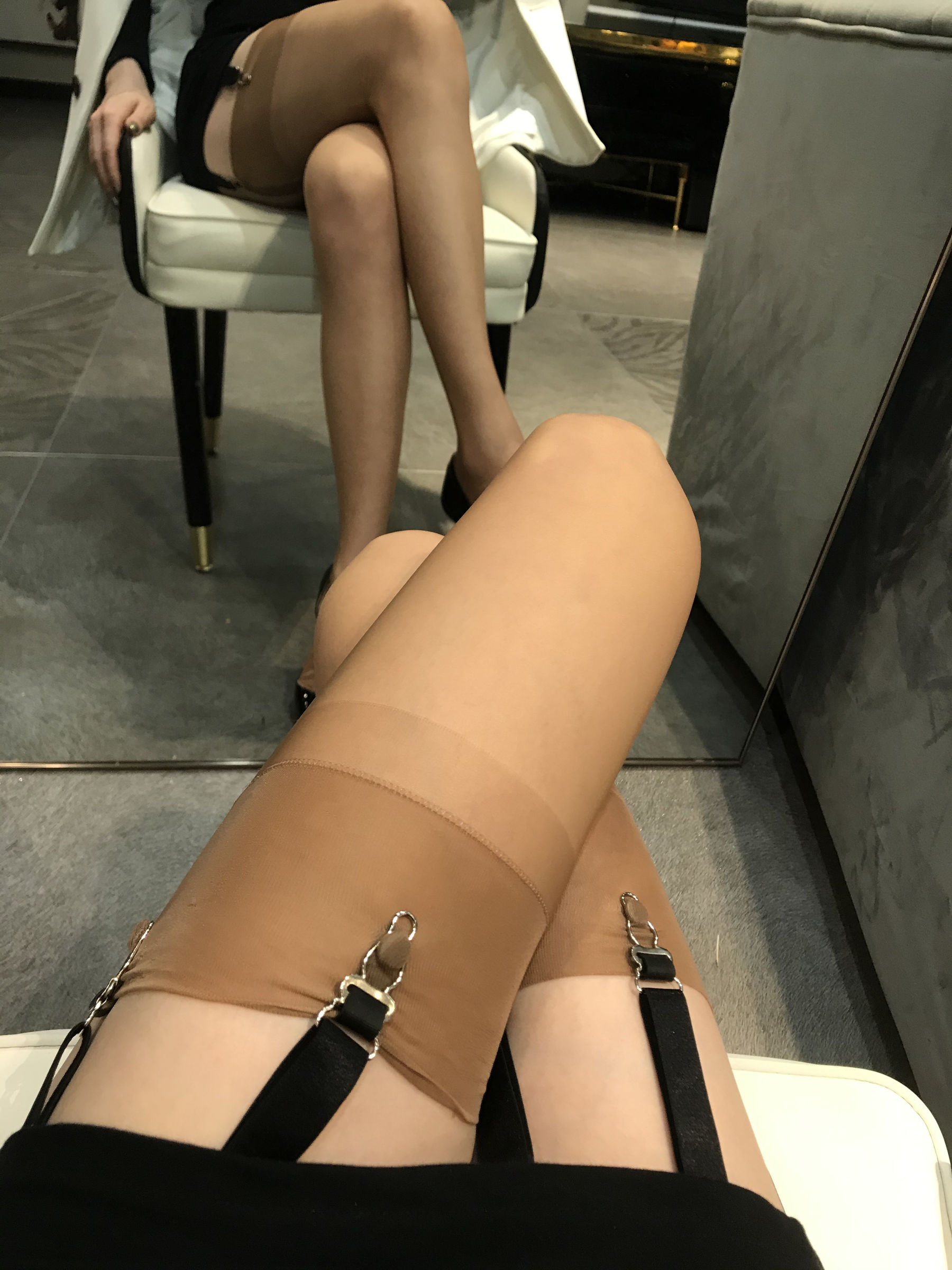 丝足博主麋鹿_Monroe 2020.04.09 桃肉吊袜-图27