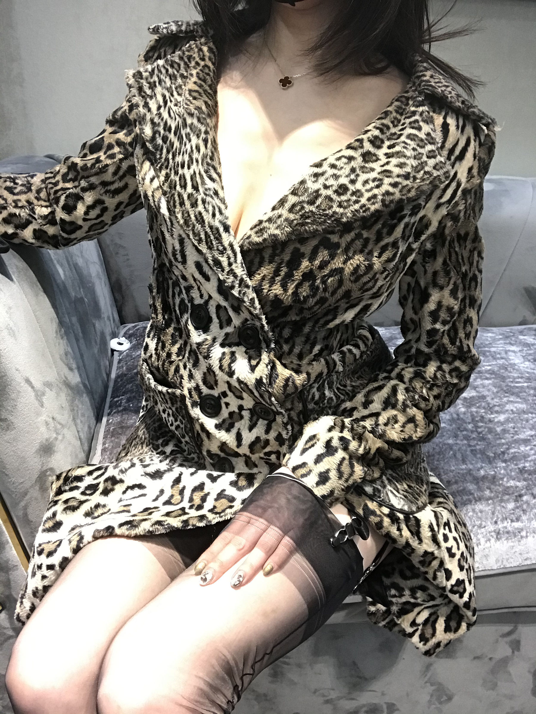 丝足博主麋鹿_Monroe 2020.04.13 皮草丝惑-图39