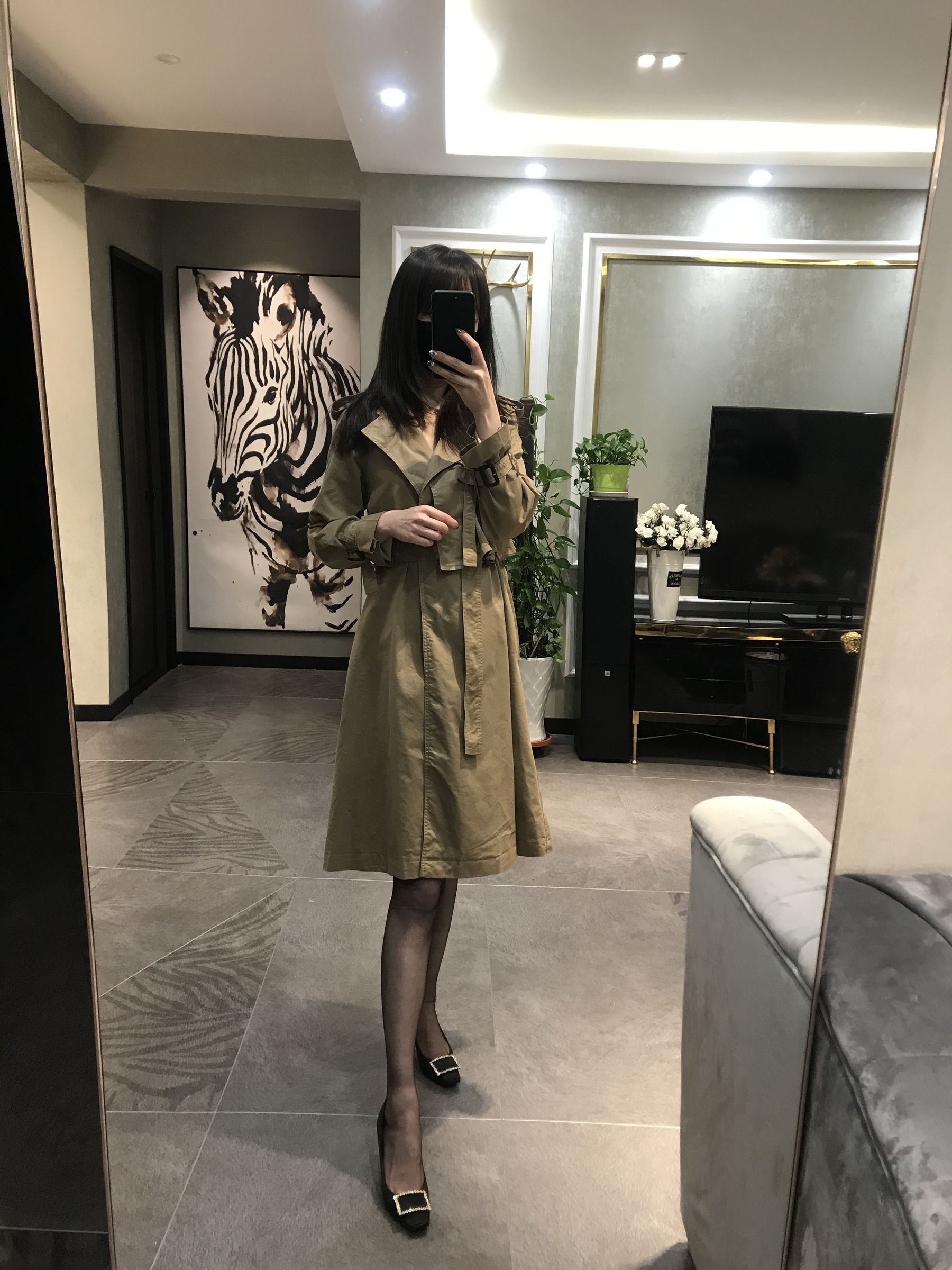 丝足博主麋鹿_Monroe 2020.04.13 皮草丝惑-图4