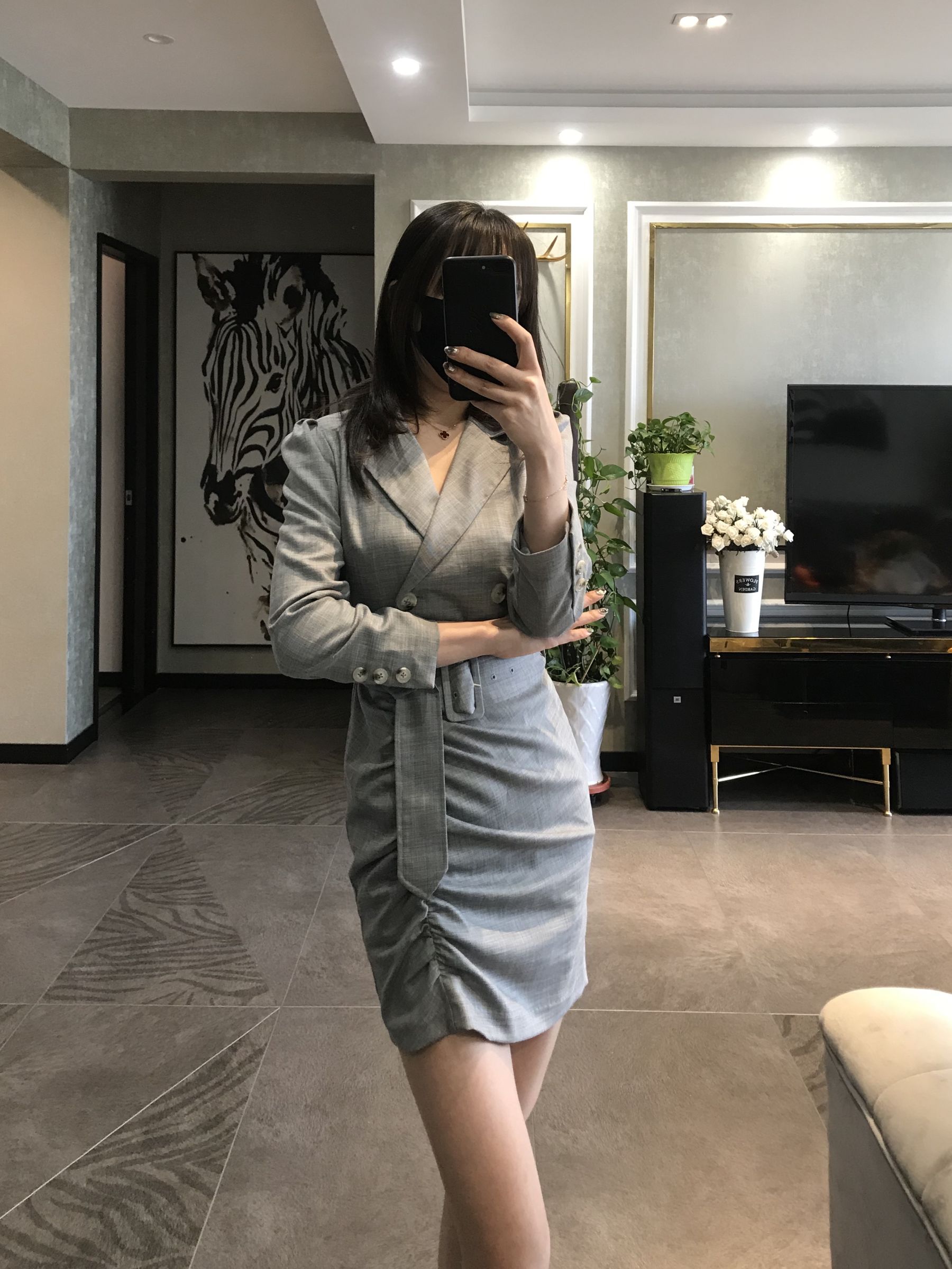 丝足博主麋鹿_Monroe 2020.04.15 御姐薄丝-图15