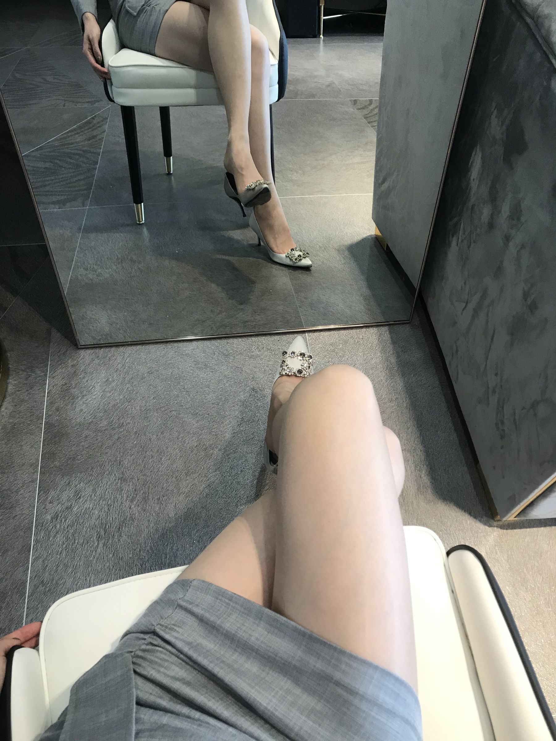 丝足博主麋鹿_Monroe 2020.04.15 御姐薄丝-图23