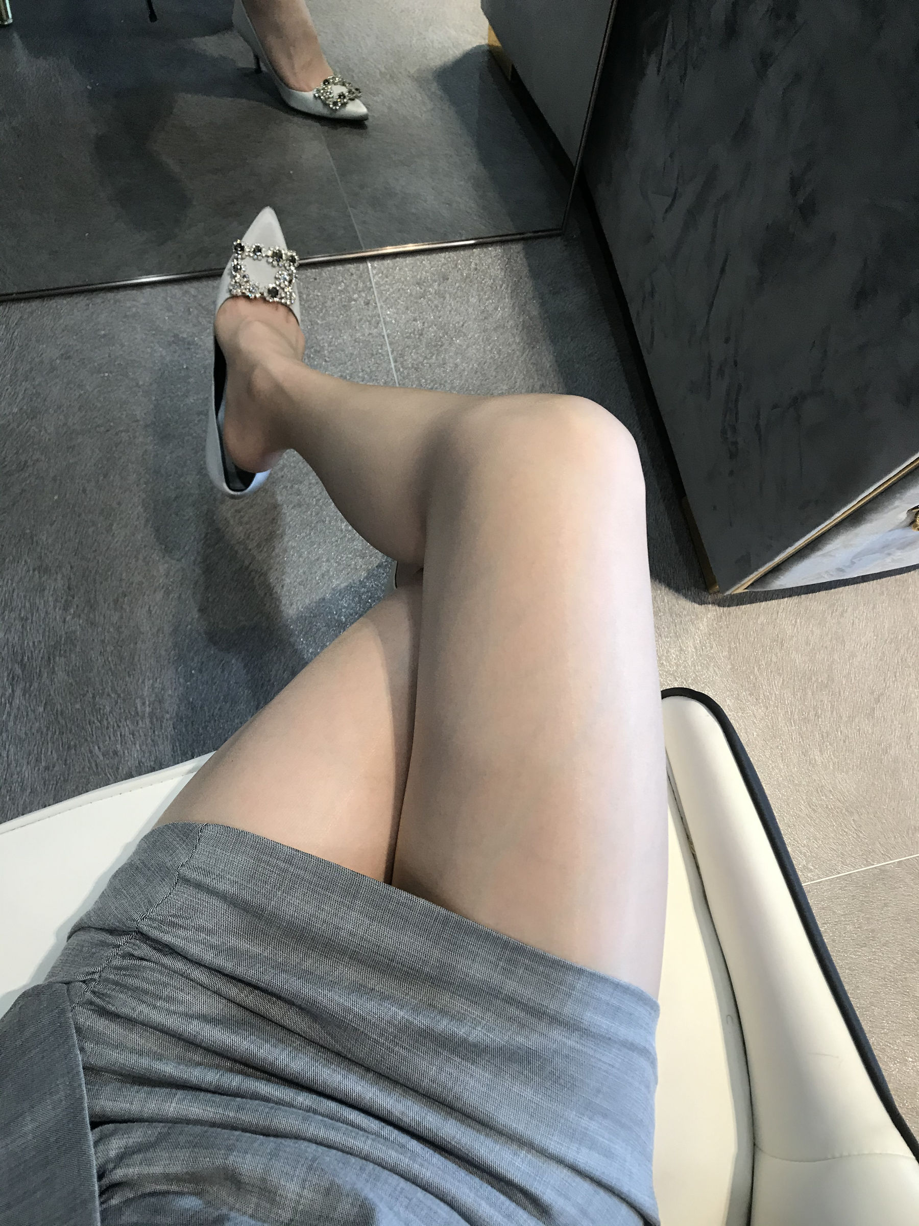 丝足博主麋鹿_Monroe 2020.04.15 御姐薄丝-图25