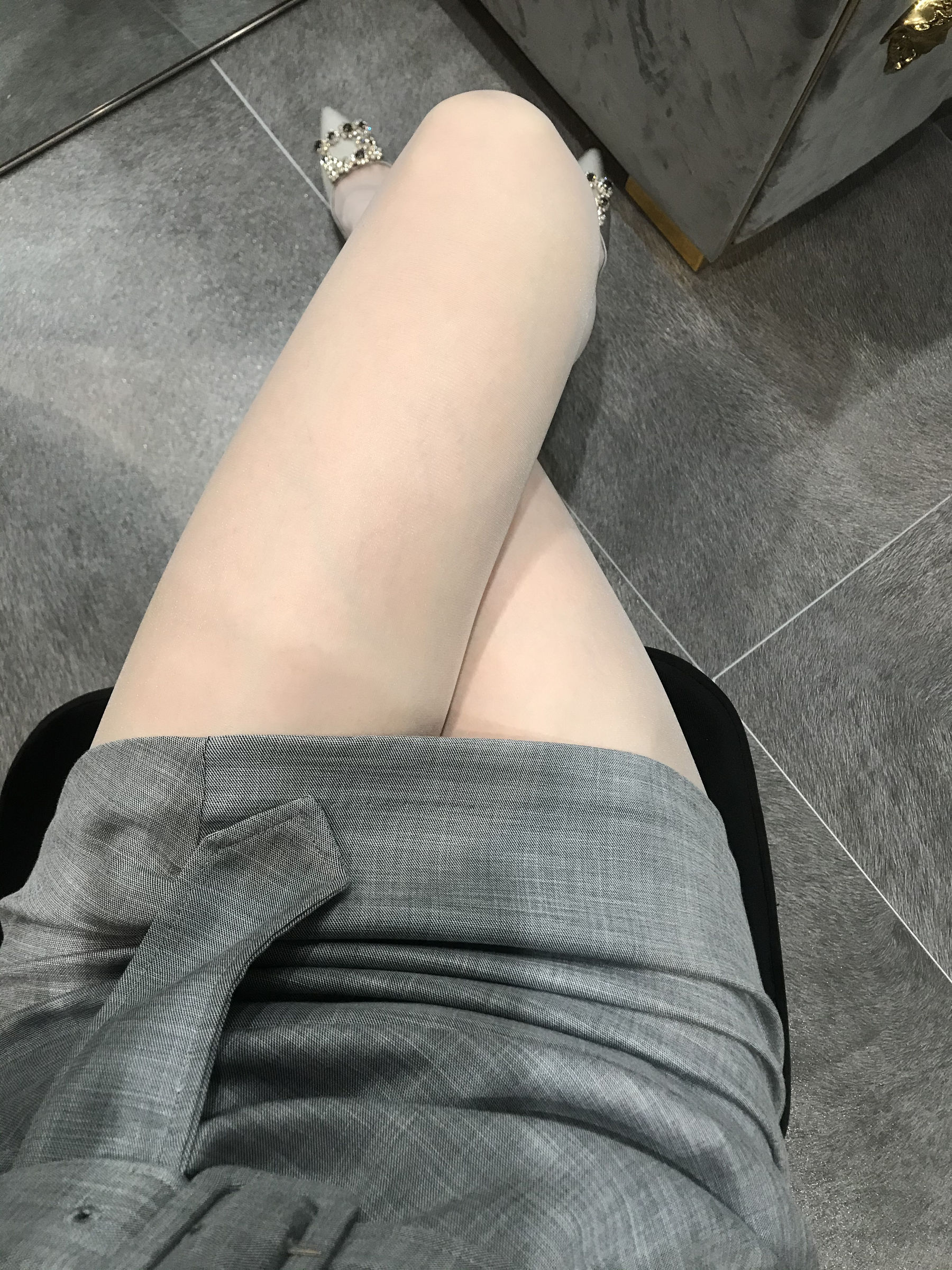 丝足博主麋鹿_Monroe 2020.04.20 红高黑丝-图100