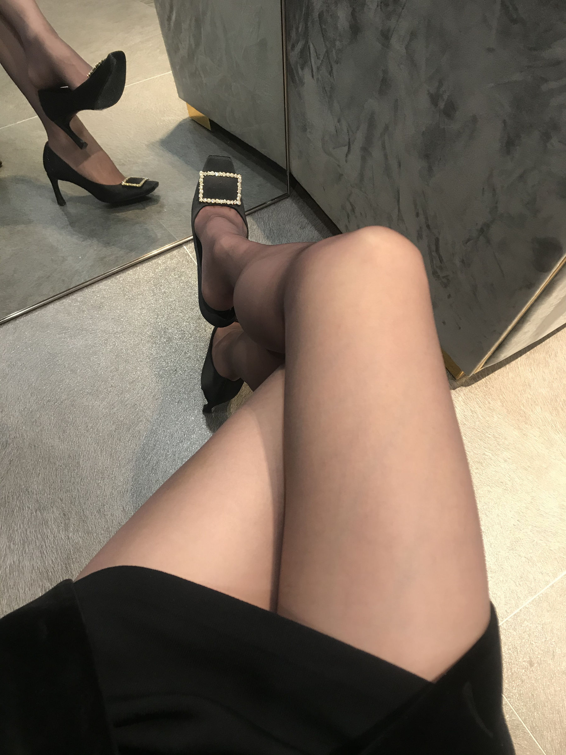 丝足博主麋鹿_Monroe 2020.04.20 红高黑丝-图11