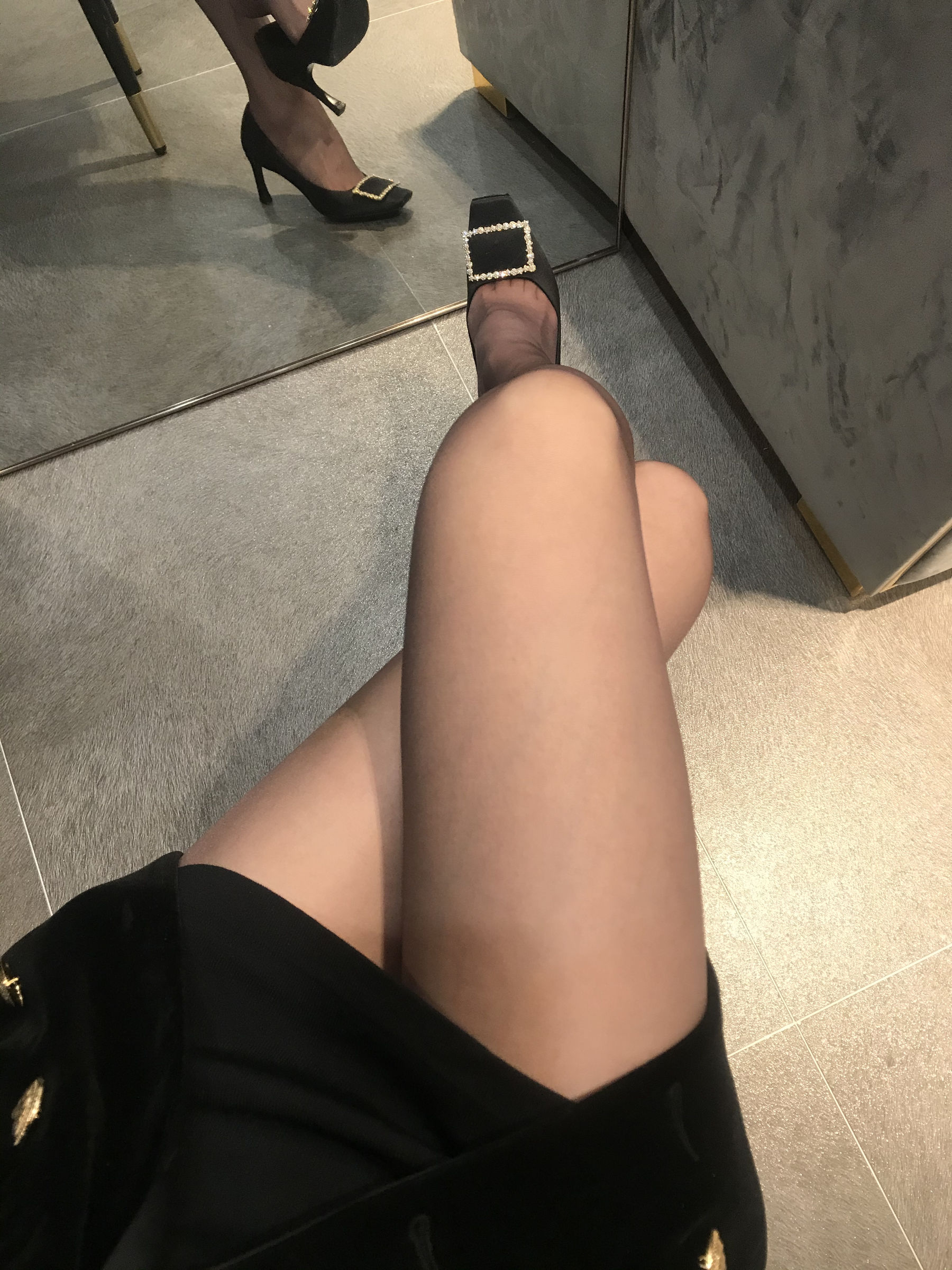 丝足博主麋鹿_Monroe 2020.04.20 红高黑丝-图13