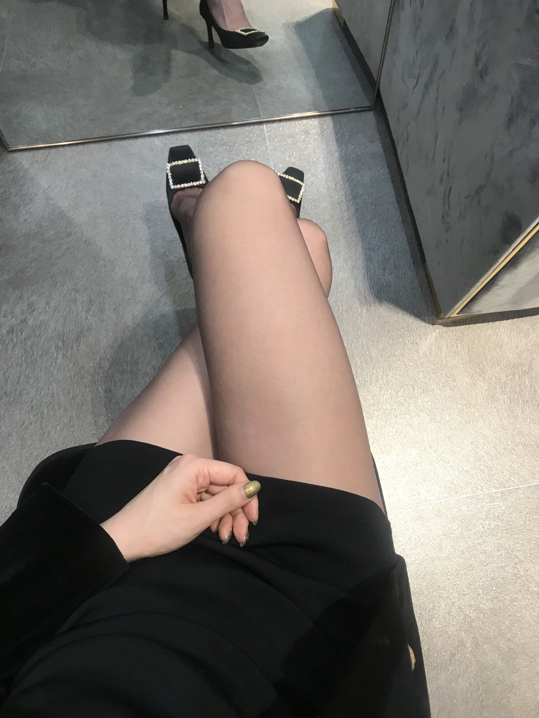 丝足博主麋鹿_Monroe 2020.04.20 红高黑丝-图20