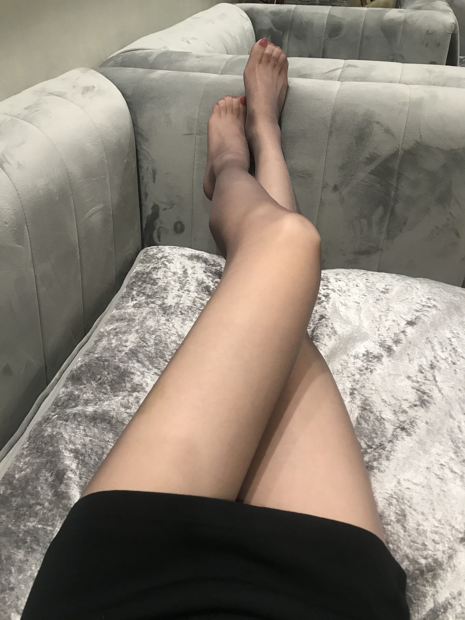 丝足博主麋鹿_Monroe 2020.04.20 红高黑丝-图31