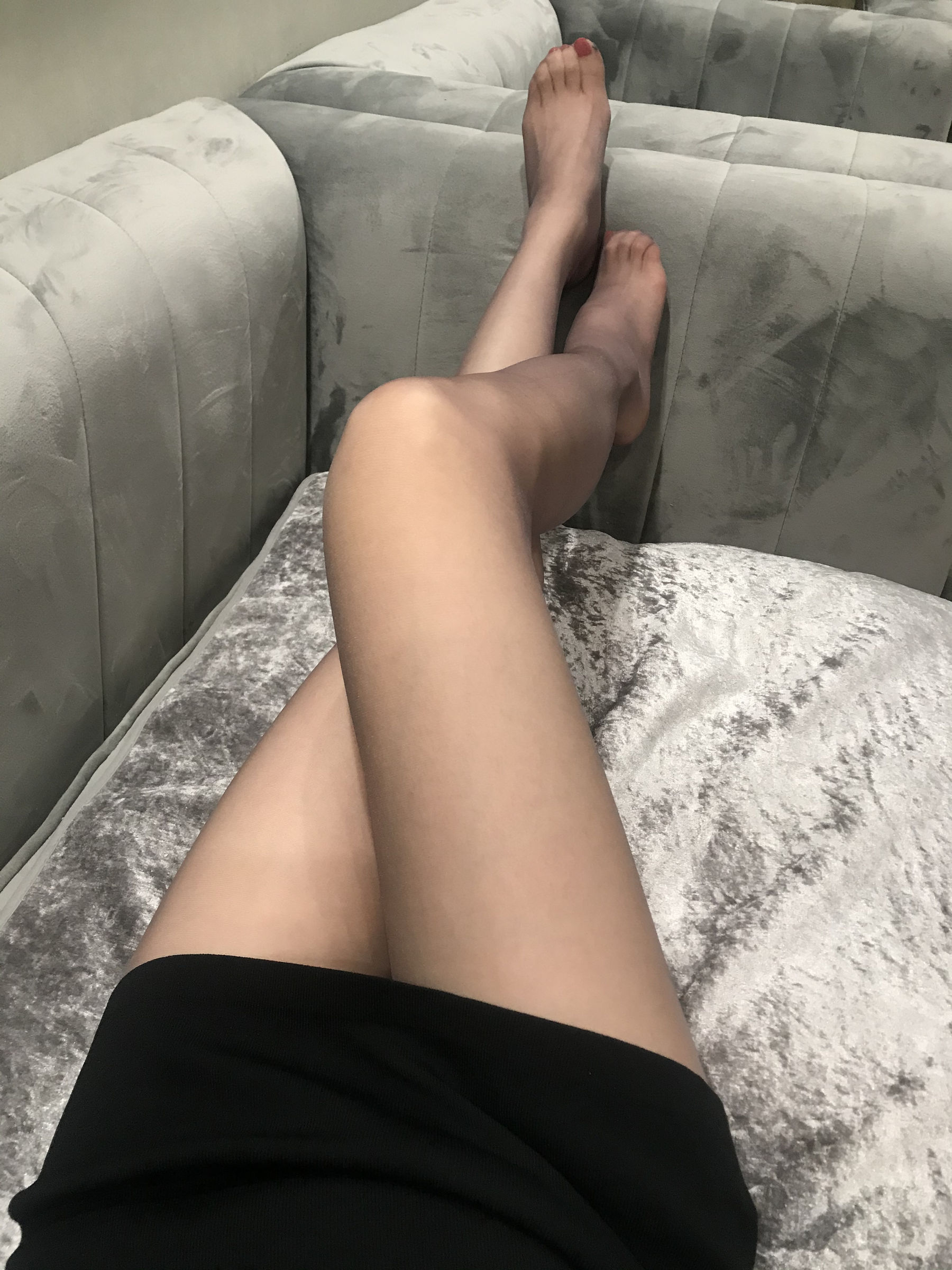 丝足博主麋鹿_Monroe 2020.04.20 红高黑丝-图32