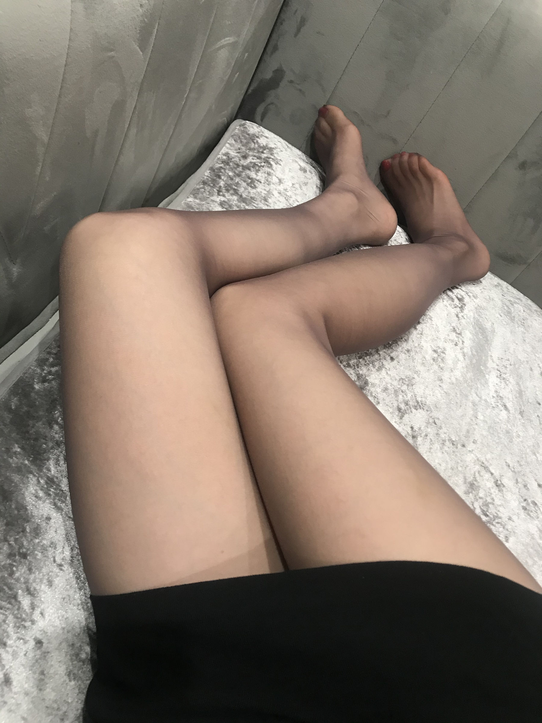 丝足博主麋鹿_Monroe 2020.04.20 红高黑丝-图35