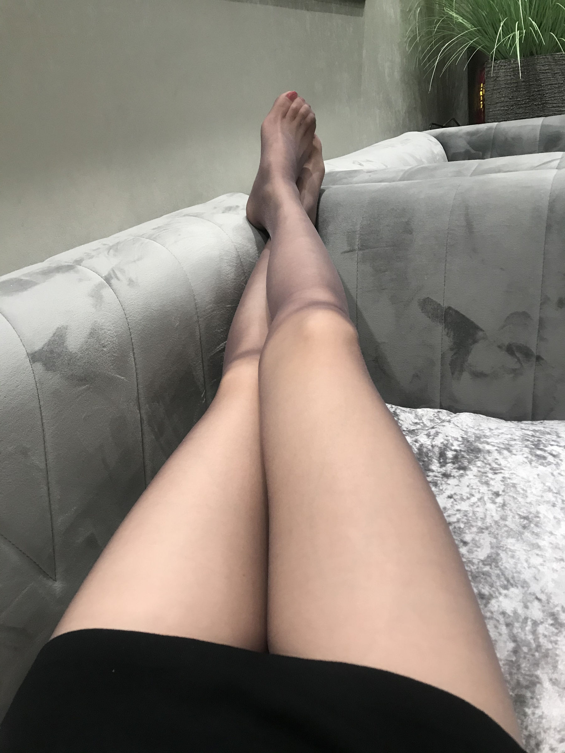 丝足博主麋鹿_Monroe 2020.04.20 红高黑丝-图37