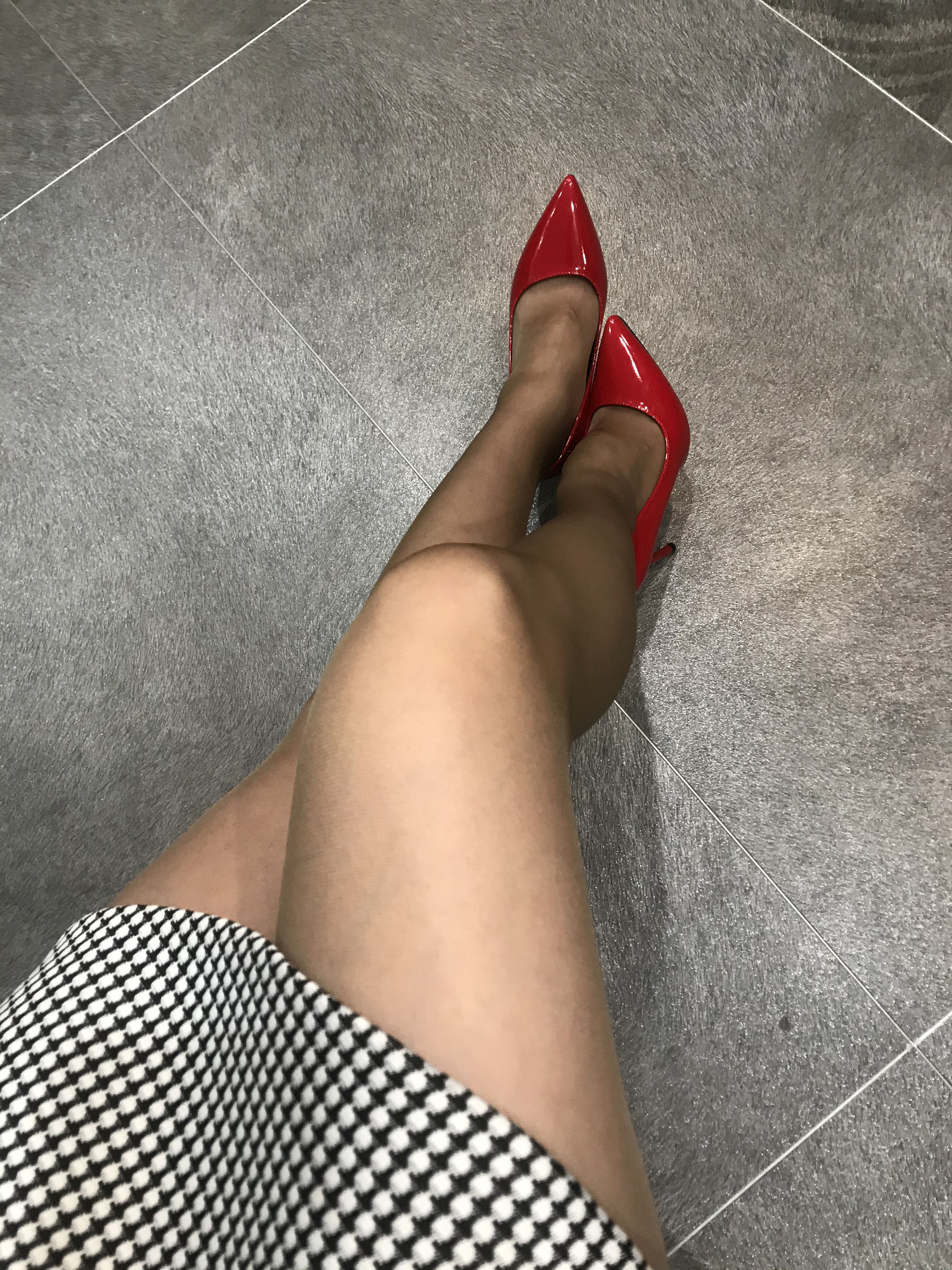 丝足博主麋鹿_Monroe 2020.04.20 红高黑丝-图48