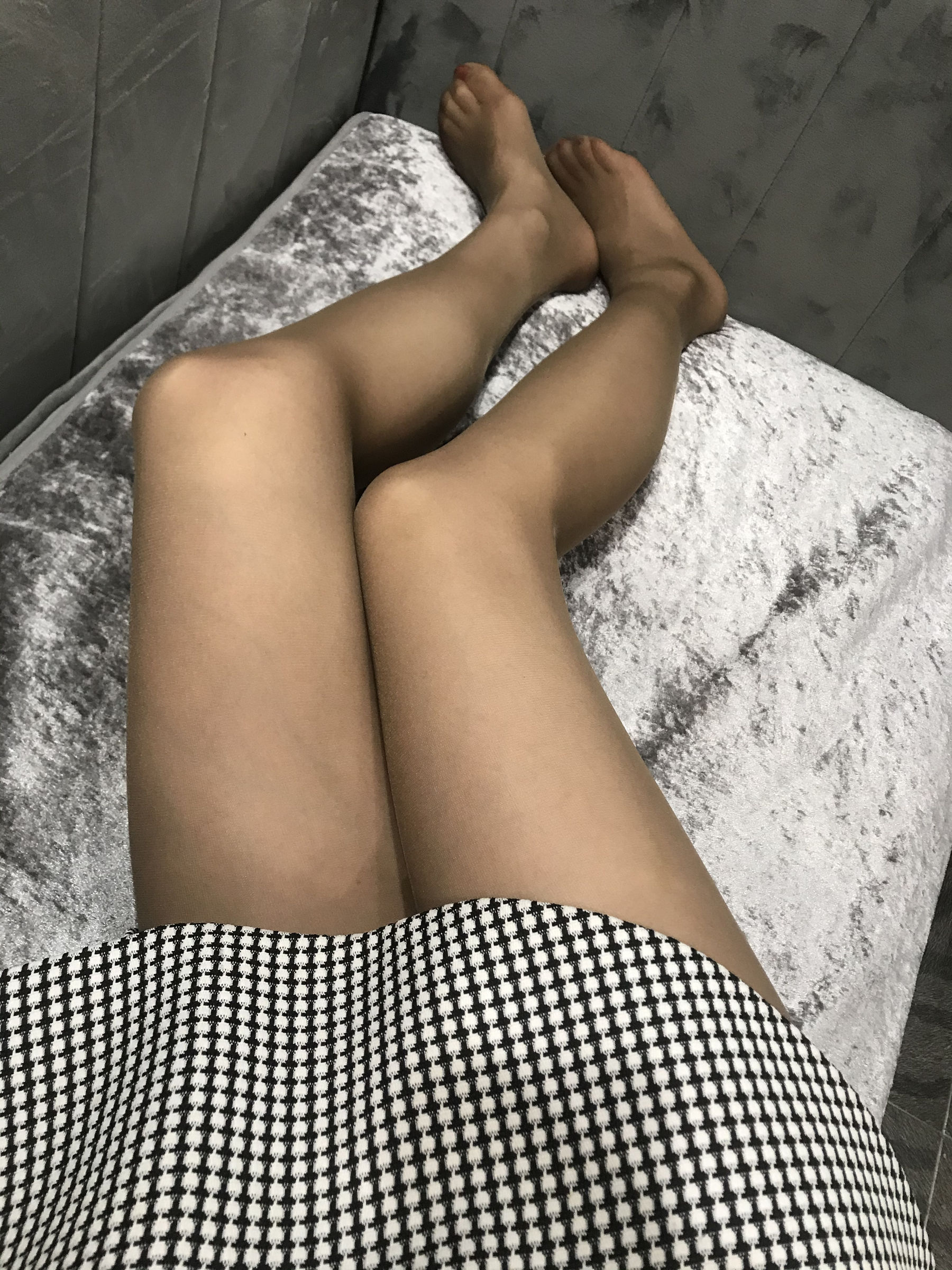 丝足博主麋鹿_Monroe 2020.04.20 红高黑丝-图69