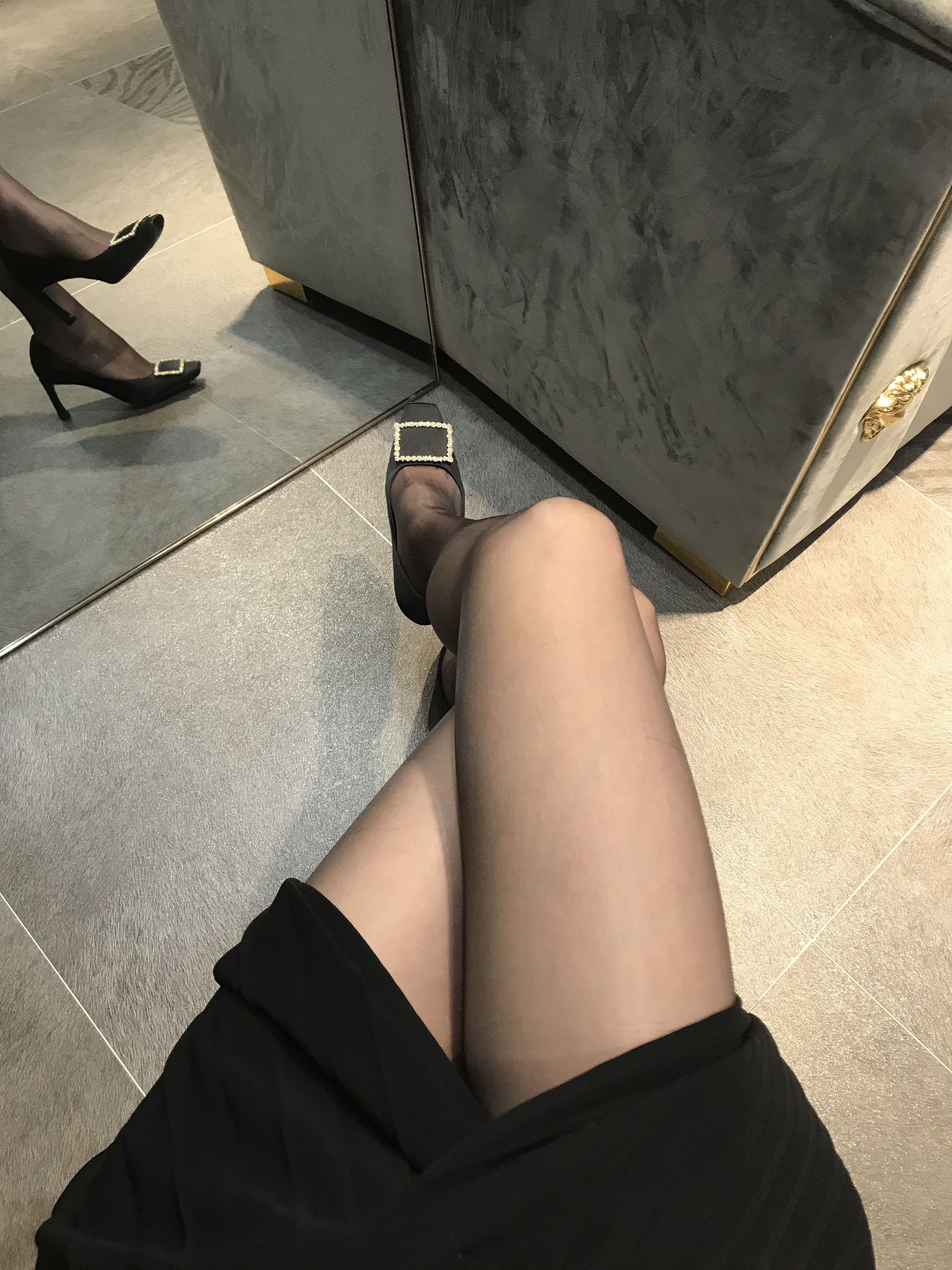 丝足博主麋鹿_Monroe 2020.04.23 丝袜展示-图29