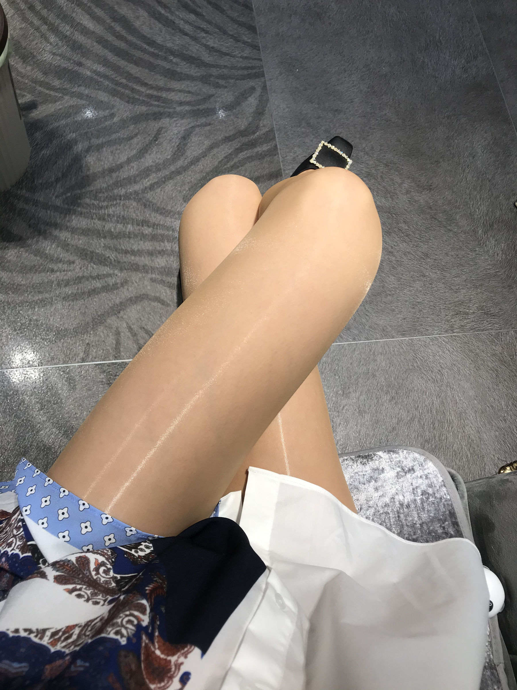 丝足博主麋鹿_Monroe 2020.04.29 肉色亮丝-图37