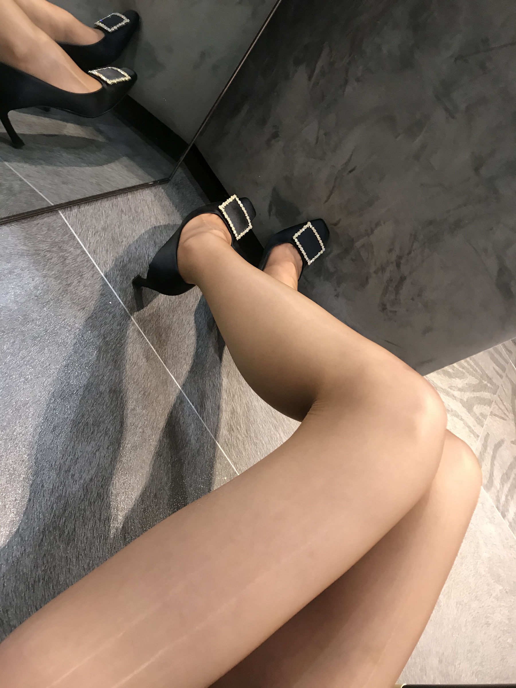 丝足博主麋鹿_Monroe 2020.04.29 肉色亮丝-图51