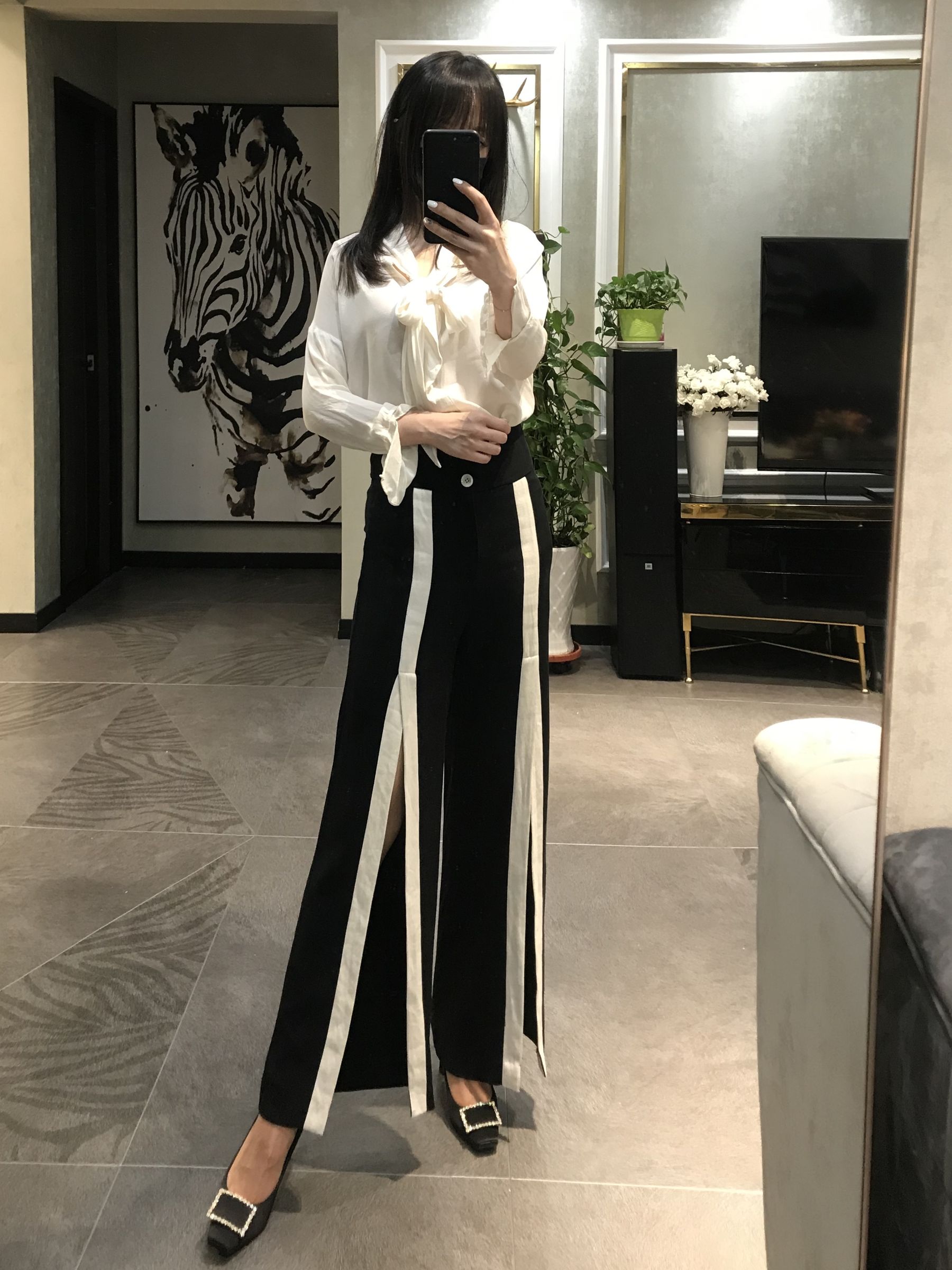 丝足博主麋鹿_Monroe 2020.04.29 肉色亮丝-图61