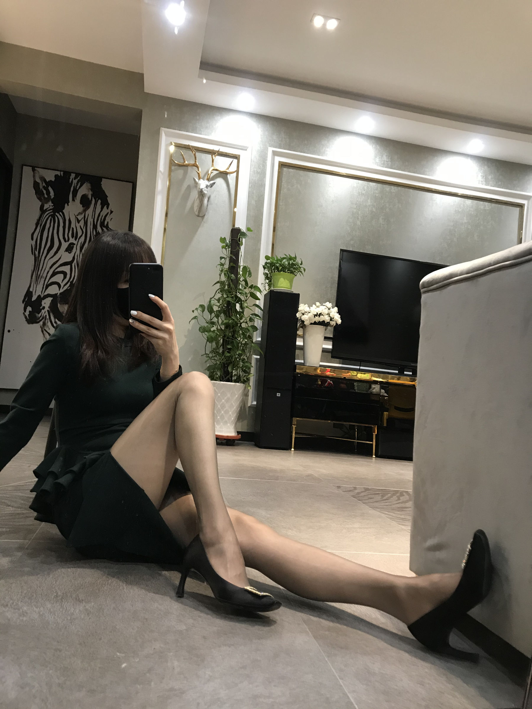 丝足博主麋鹿_Monroe 2020.04.30 贵妇丝足-图13