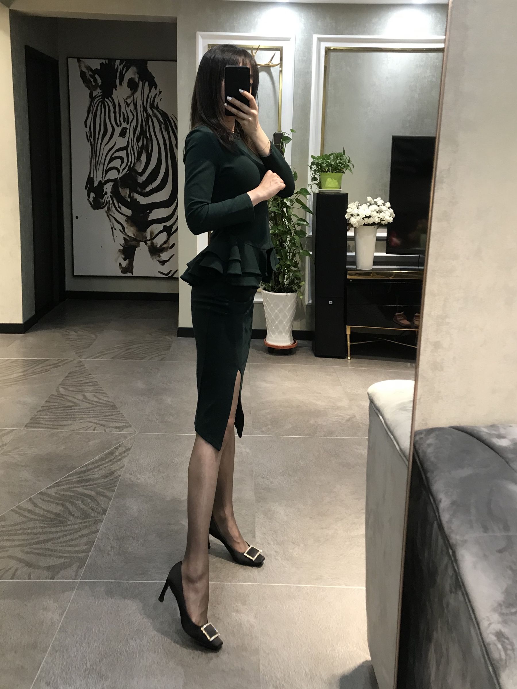 丝足博主麋鹿_Monroe 2020.04.30 贵妇丝足-图6