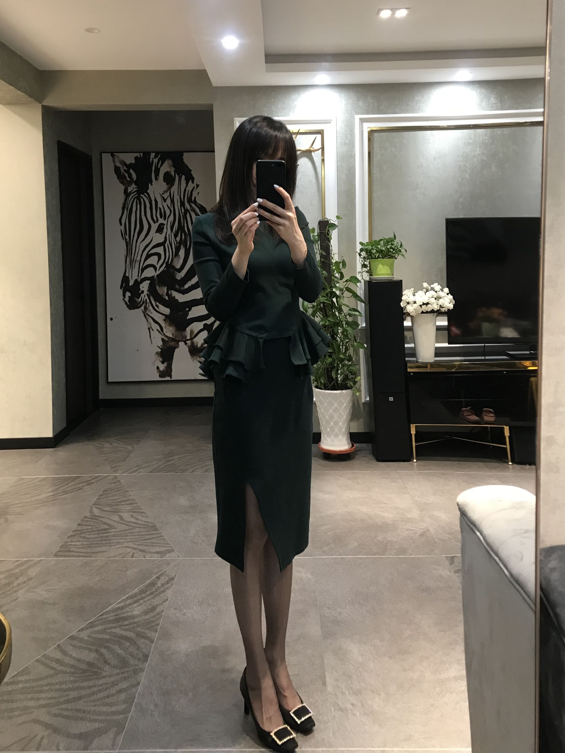 丝足博主麋鹿_Monroe 2020.04.30 贵妇丝足-图7