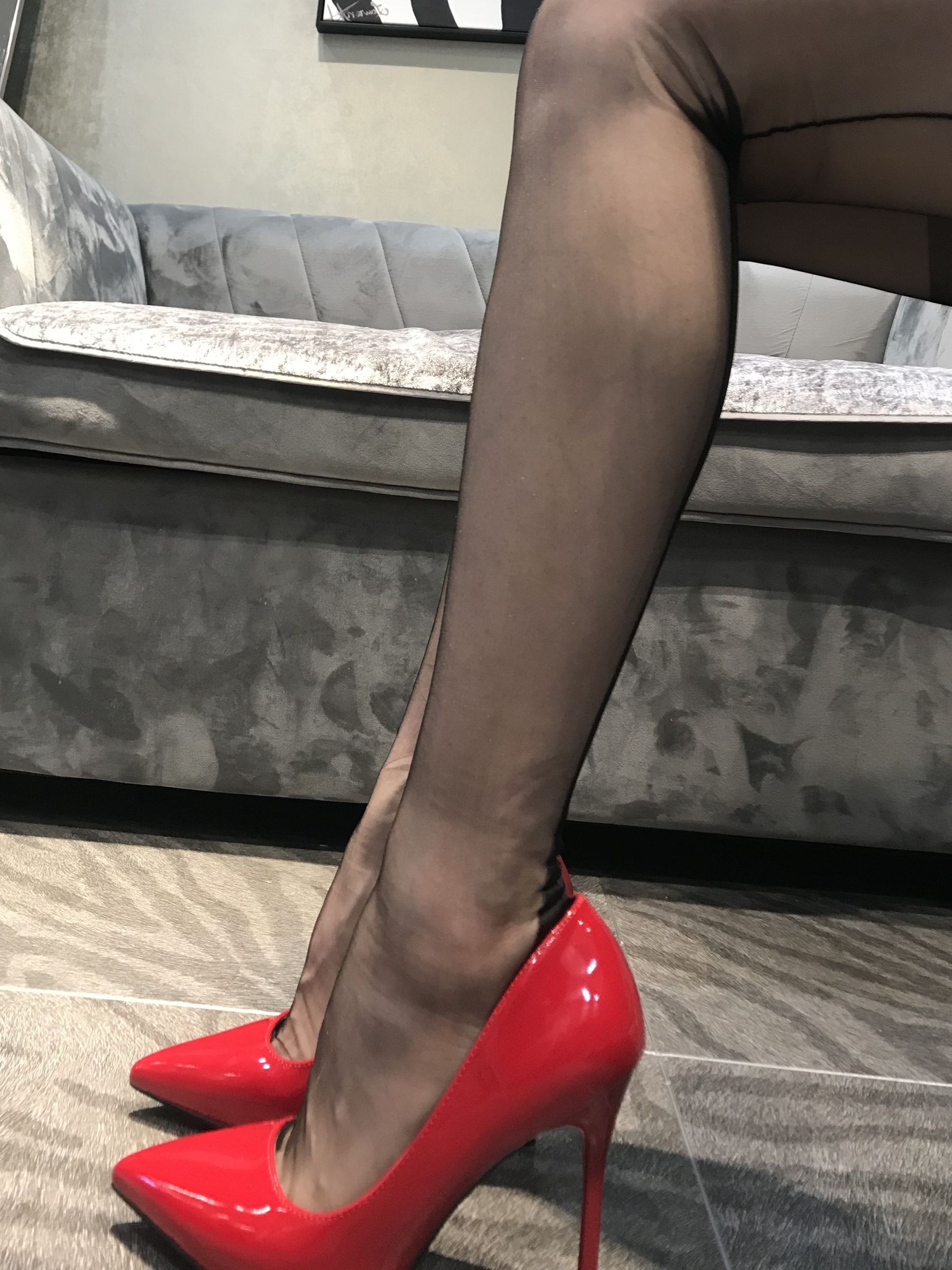 丝足博主麋鹿_Monroe 2020.05.08 红高黑吊-图14