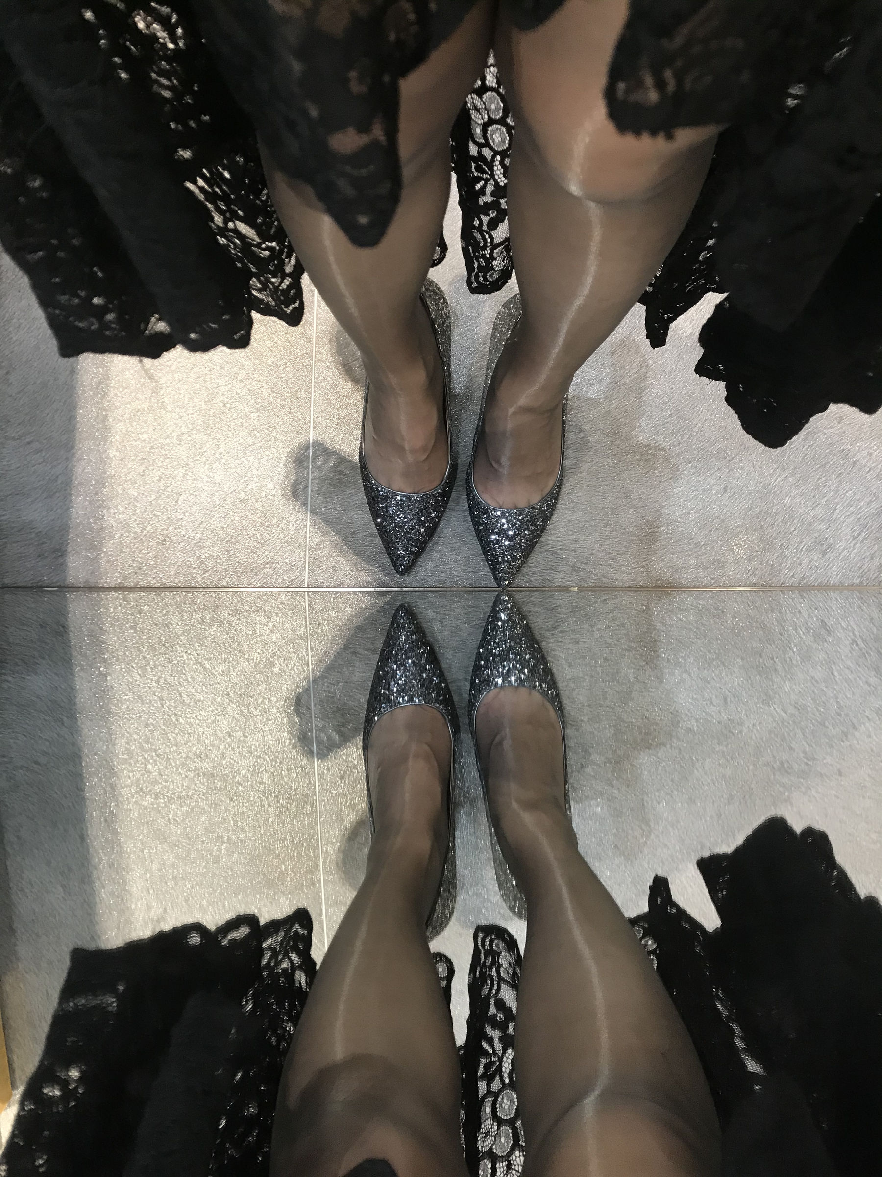 丝足博主麋鹿_Monroe 2020.05.14 名媛黑丝-图3