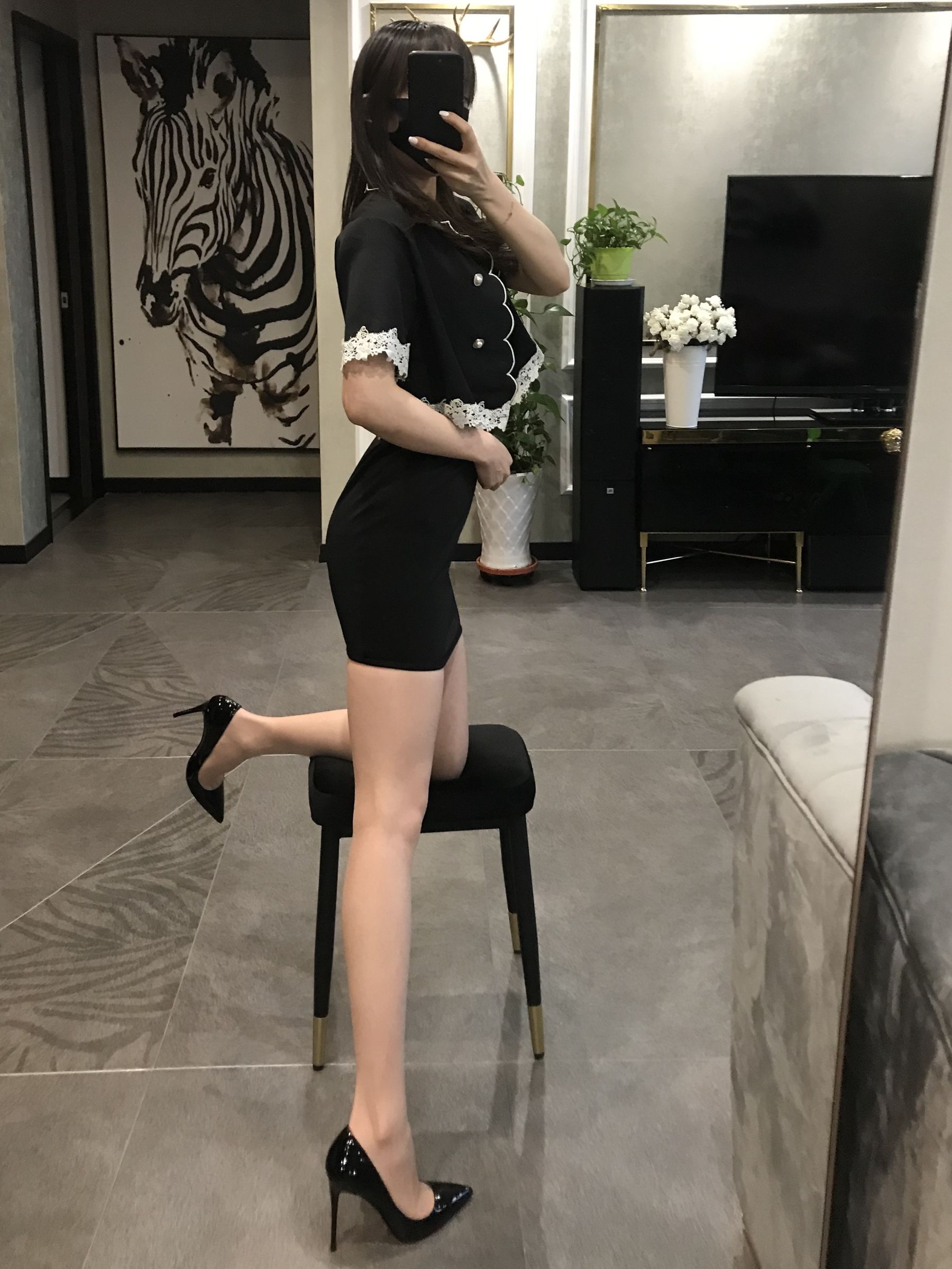 丝足博主麋鹿_Monroe 2020.05.28 情趣自拍-图6