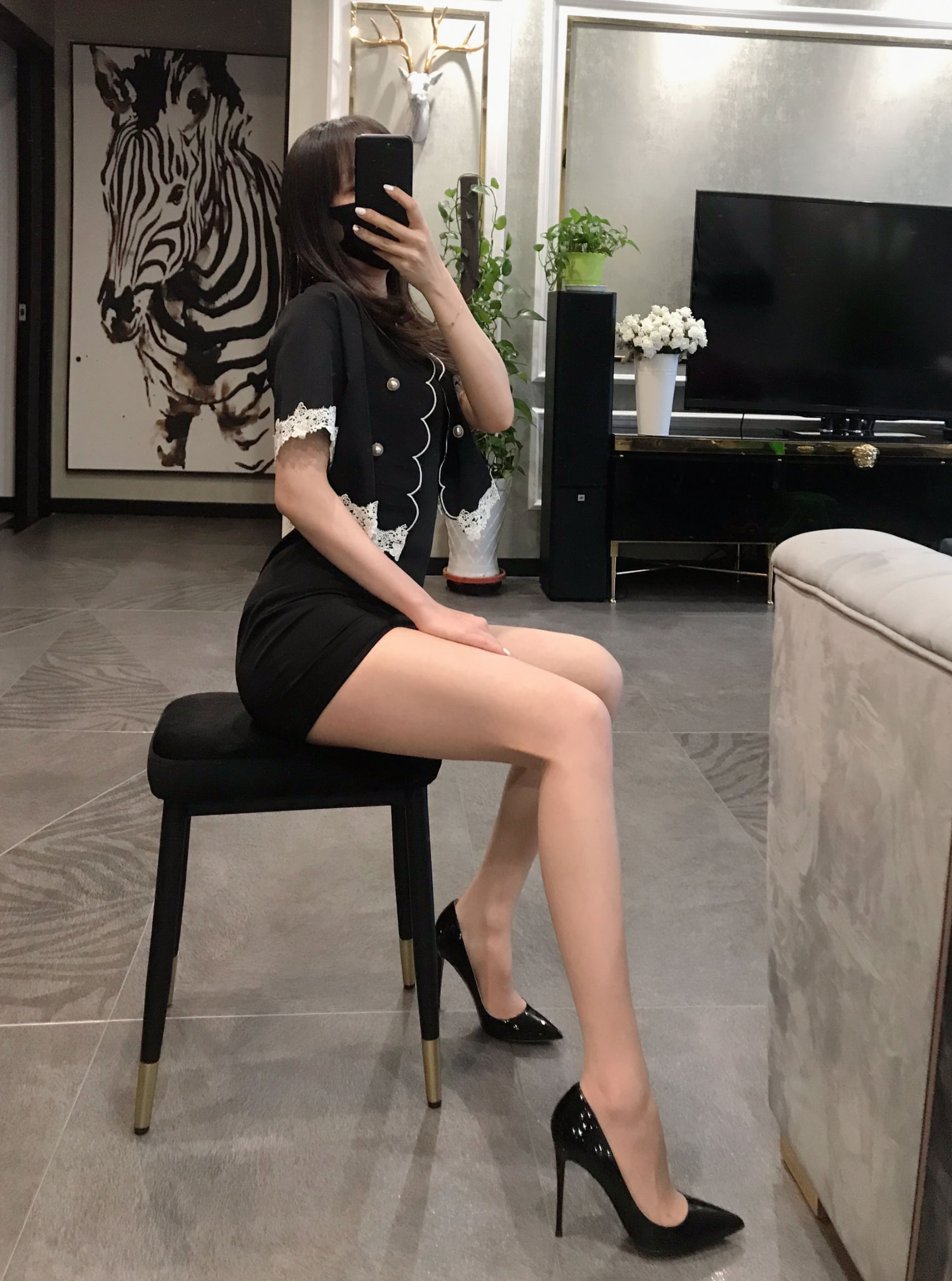 丝足博主麋鹿_Monroe 2020.05.30 月未丝集-图0