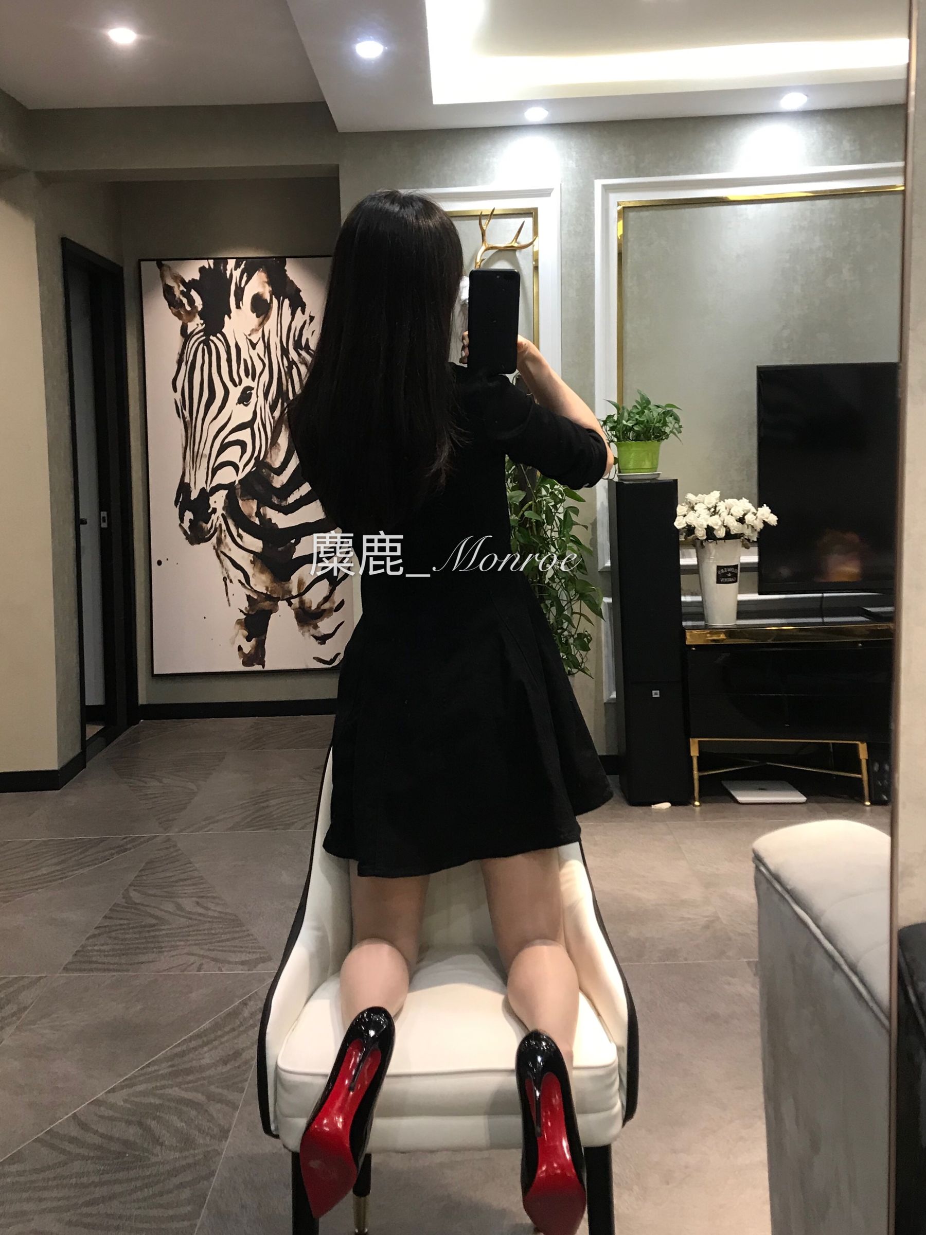 丝足博主麋鹿_Monroe 2020.06.10 看看美腿-图12