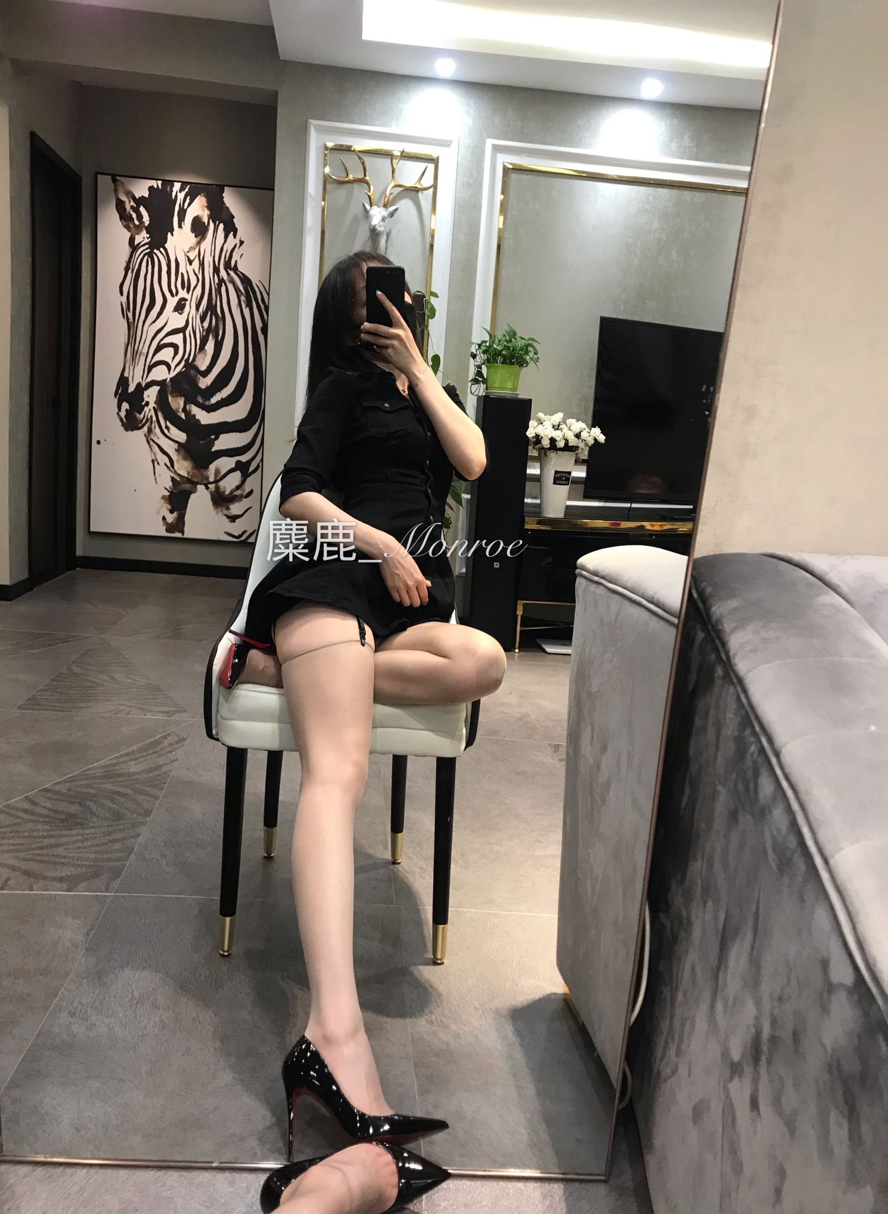 丝足博主麋鹿_Monroe 2020.06.10 看看美腿-图14