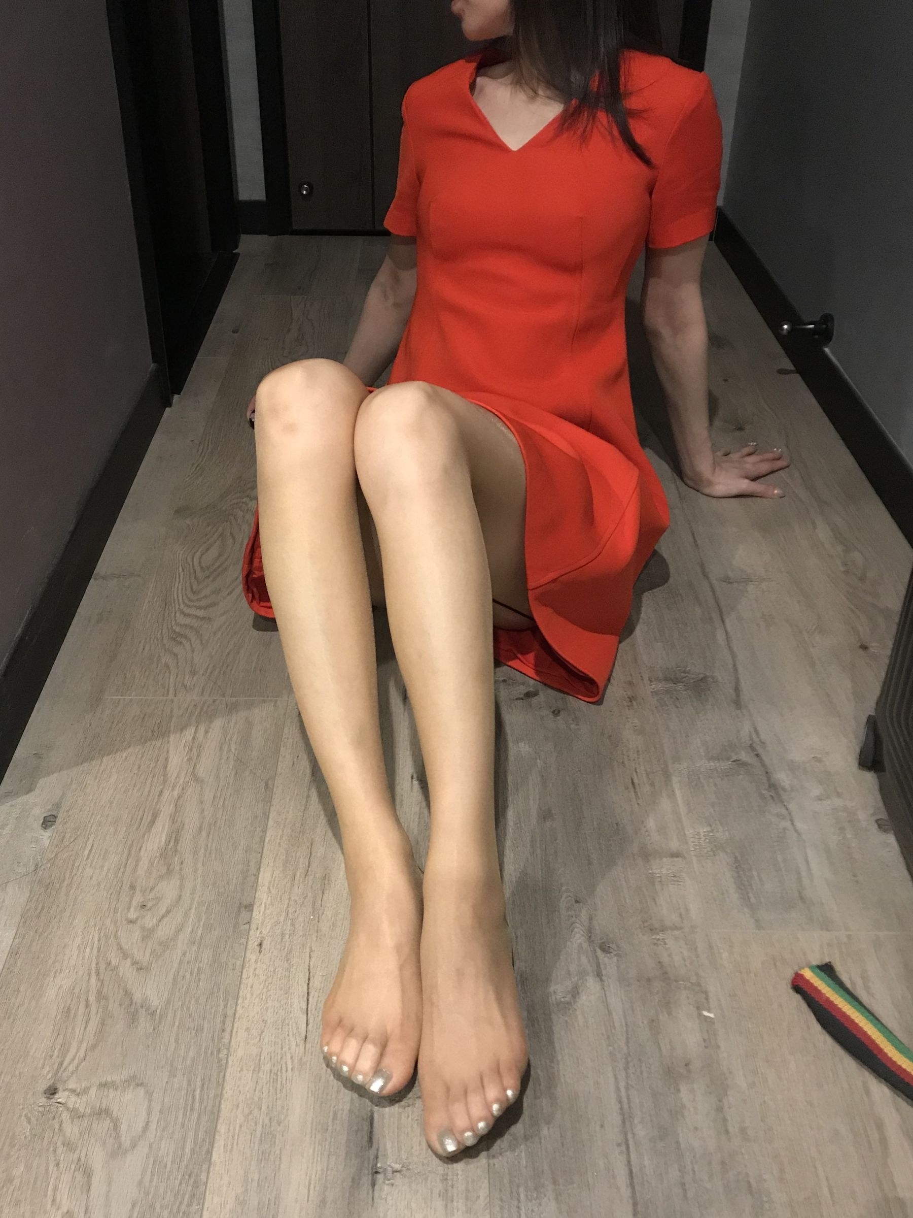 丝足博主麋鹿_Monroe 2020.07.02 情趣线条丝袜-图11