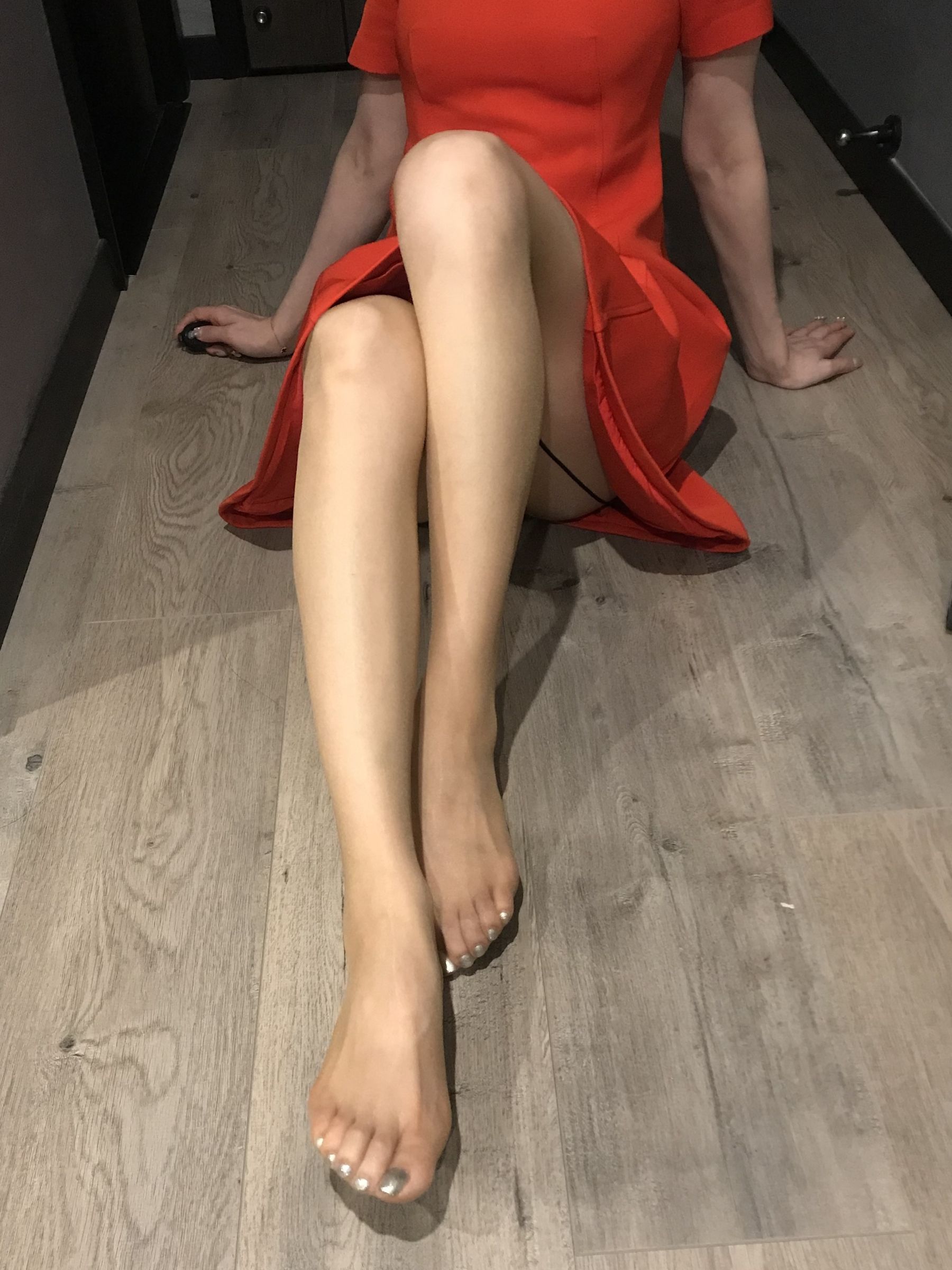 丝足博主麋鹿_Monroe 2020.07.02 情趣线条丝袜-图12