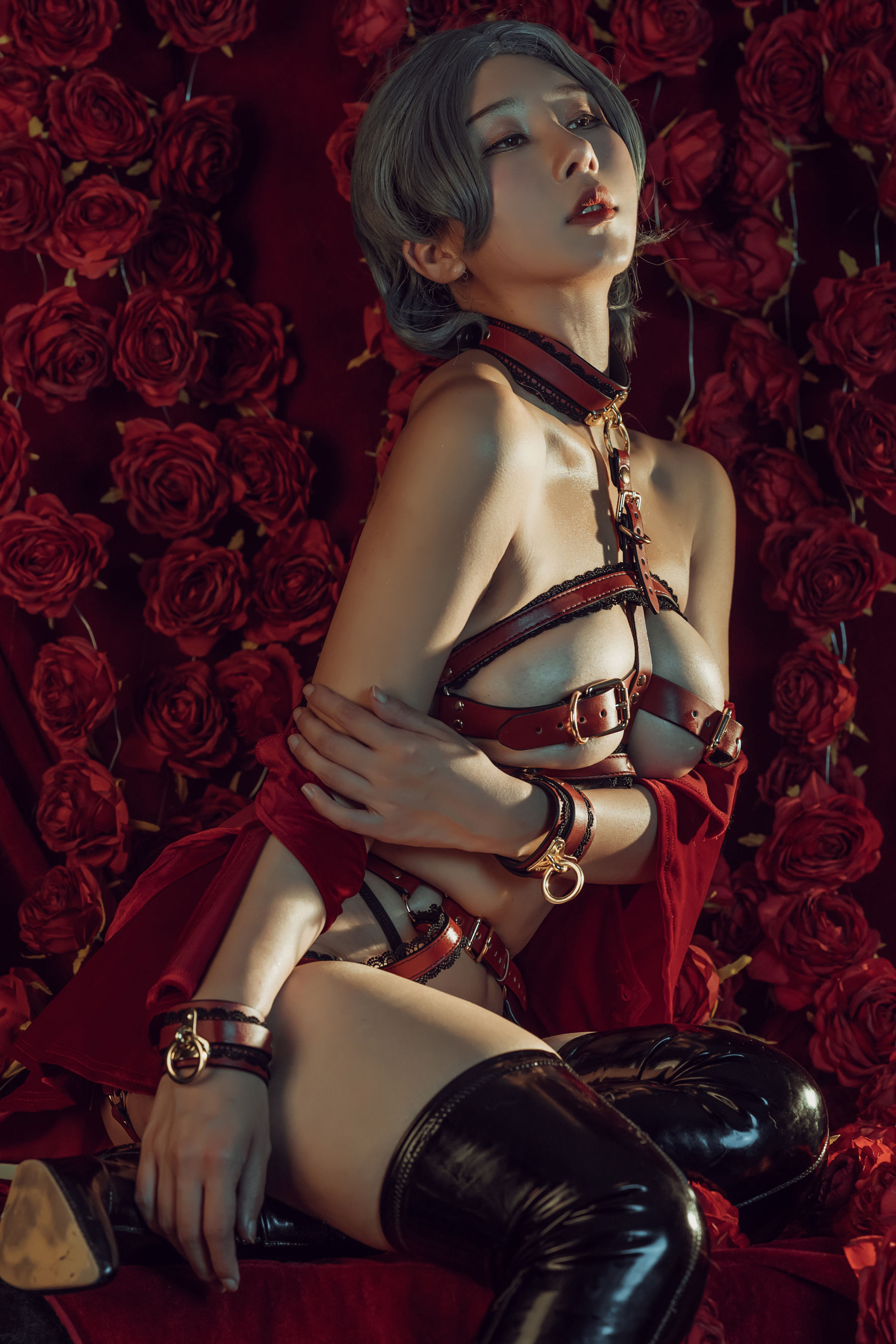 云溪溪 - 奶桃 玫瑰-图9