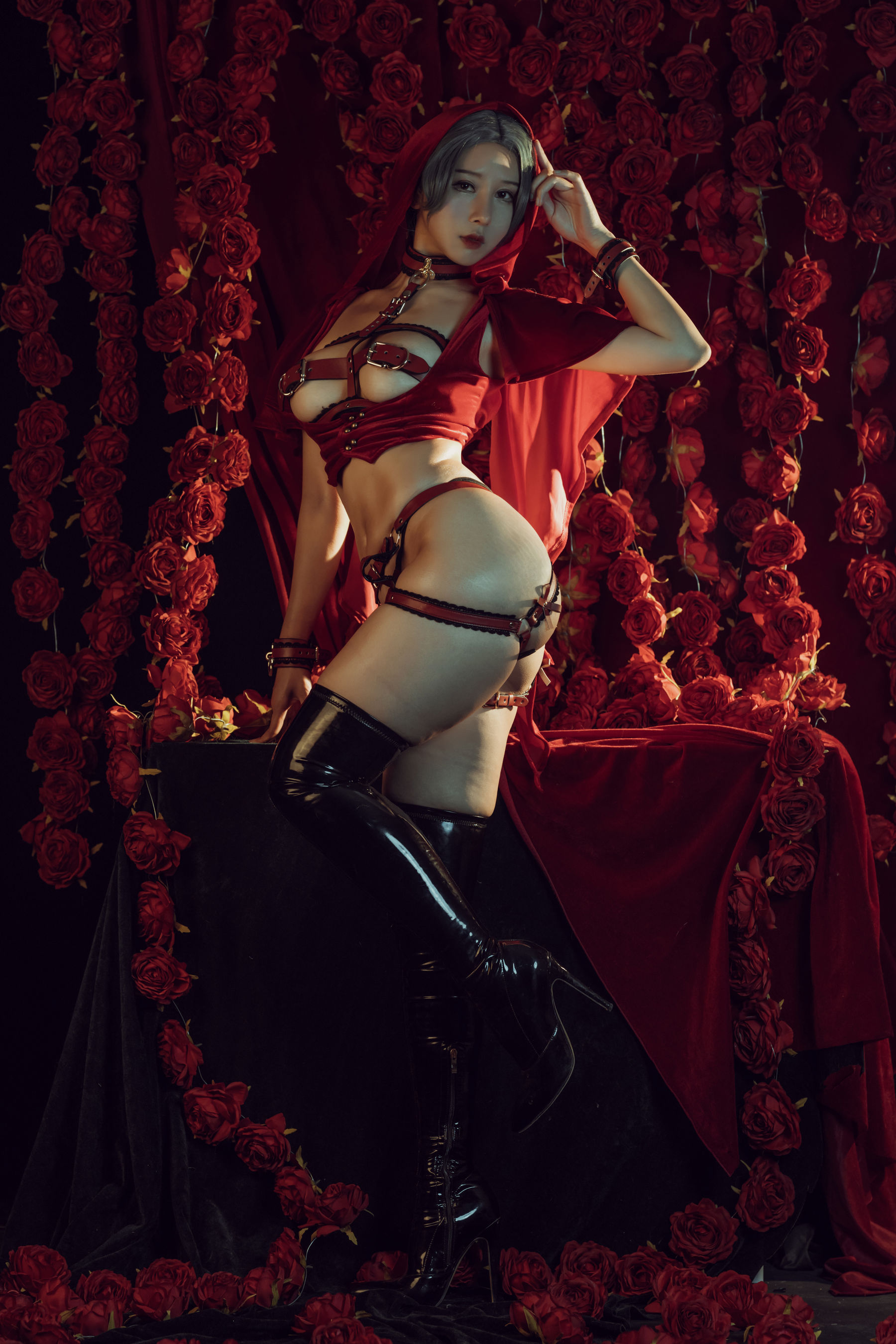 云溪溪 - 奶桃 玫瑰-图14