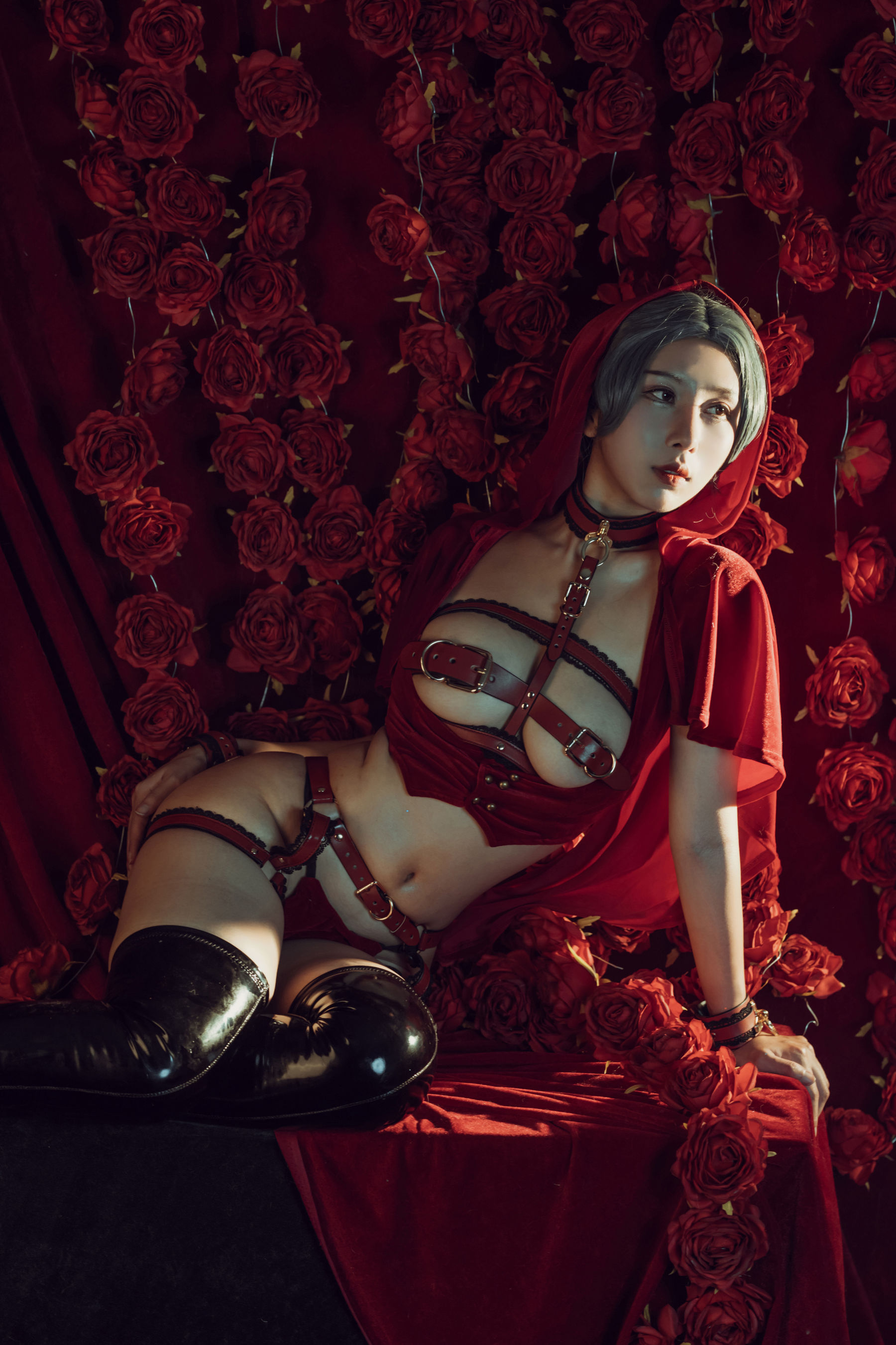 云溪溪 - 奶桃 玫瑰-图18