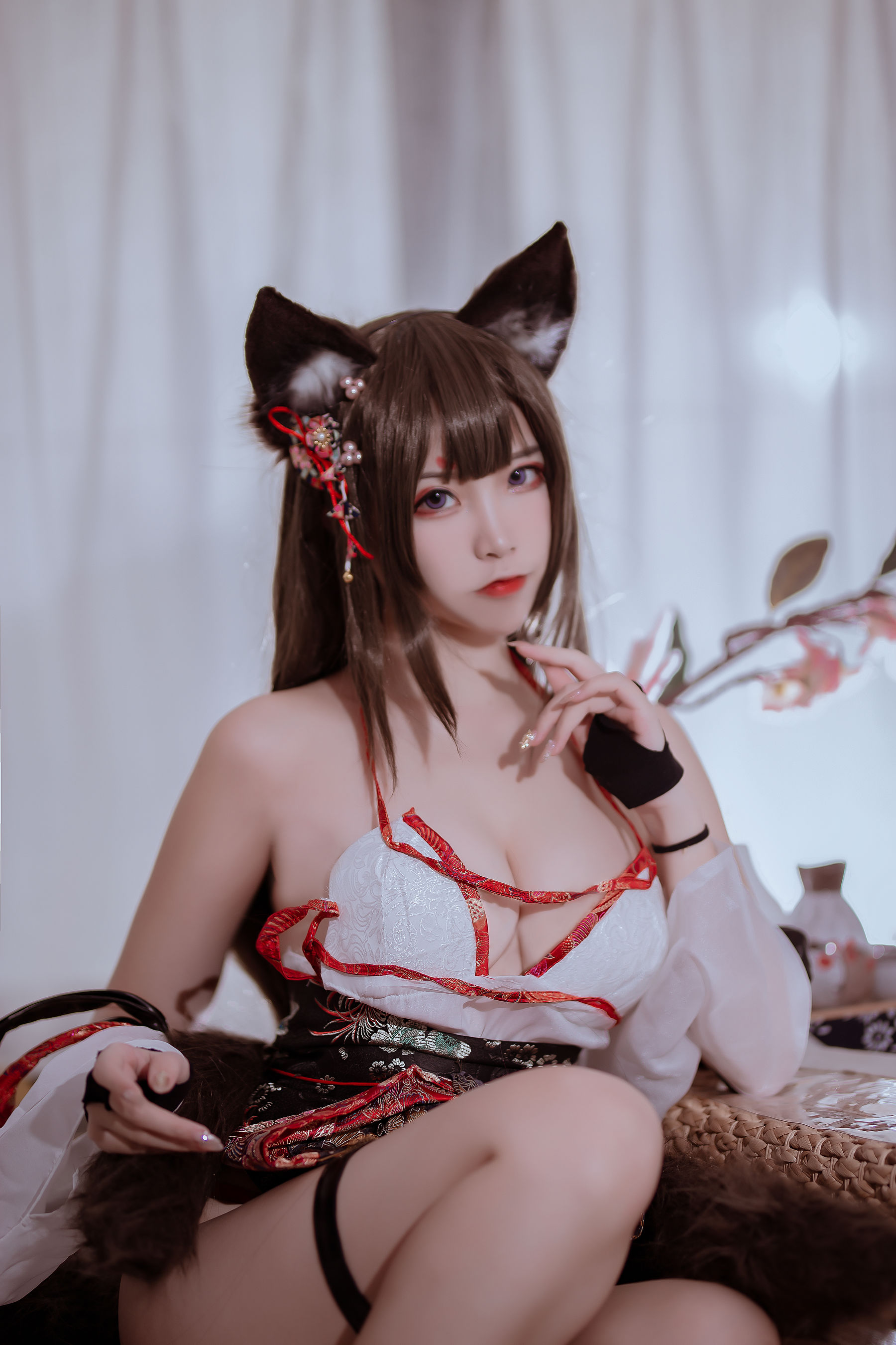 人气Coser二佐Nisa - 碧蓝 天城泳装-图12