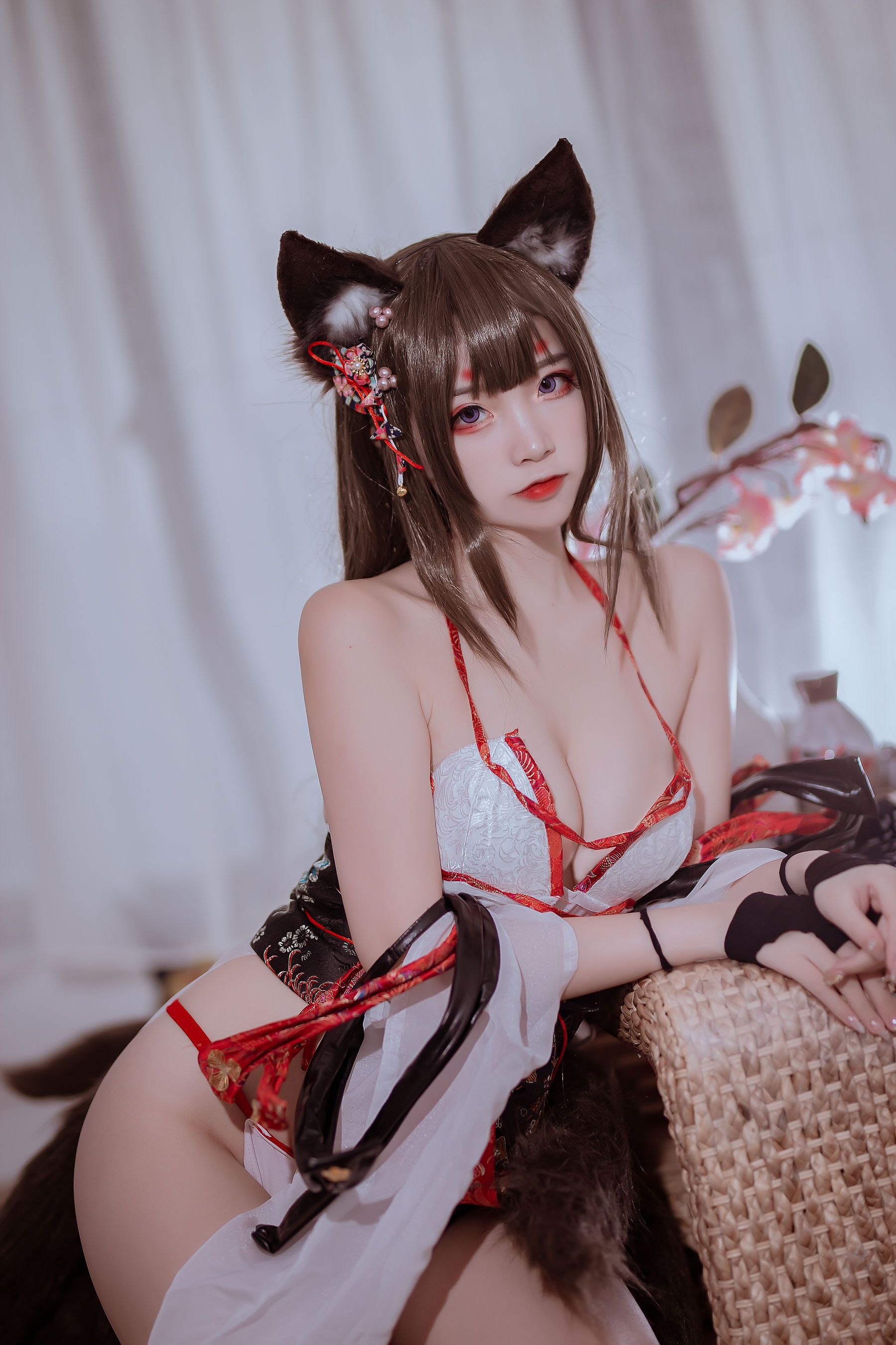 人气Coser二佐Nisa - 碧蓝 天城泳装-图13