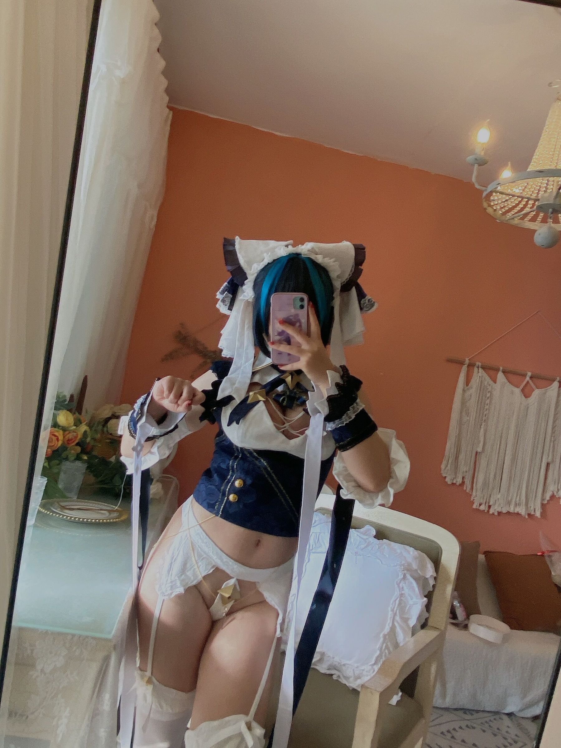 动漫博主九曲Jean - 柴郡自拍-图5