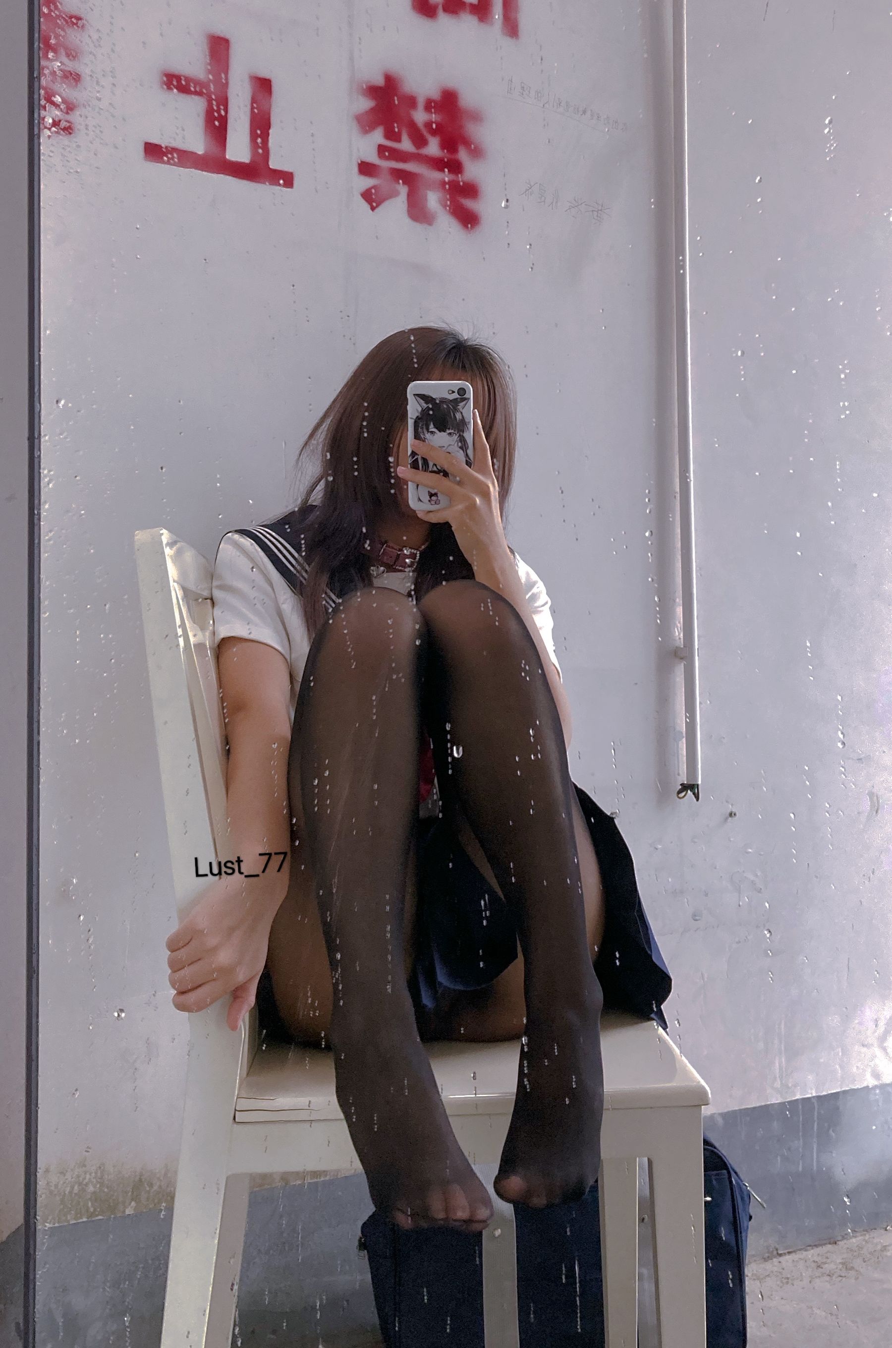 动漫博主柒柒要乖哦 - 天台学姐-图5